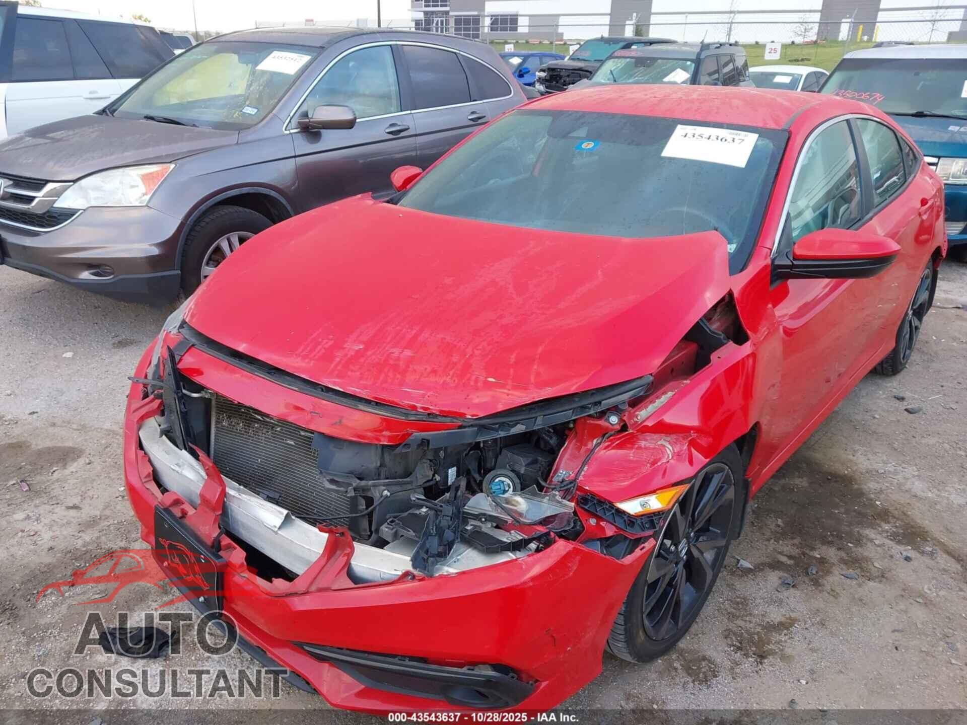 HONDA CIVIC 2020 - 2HGFC2F80LH588655