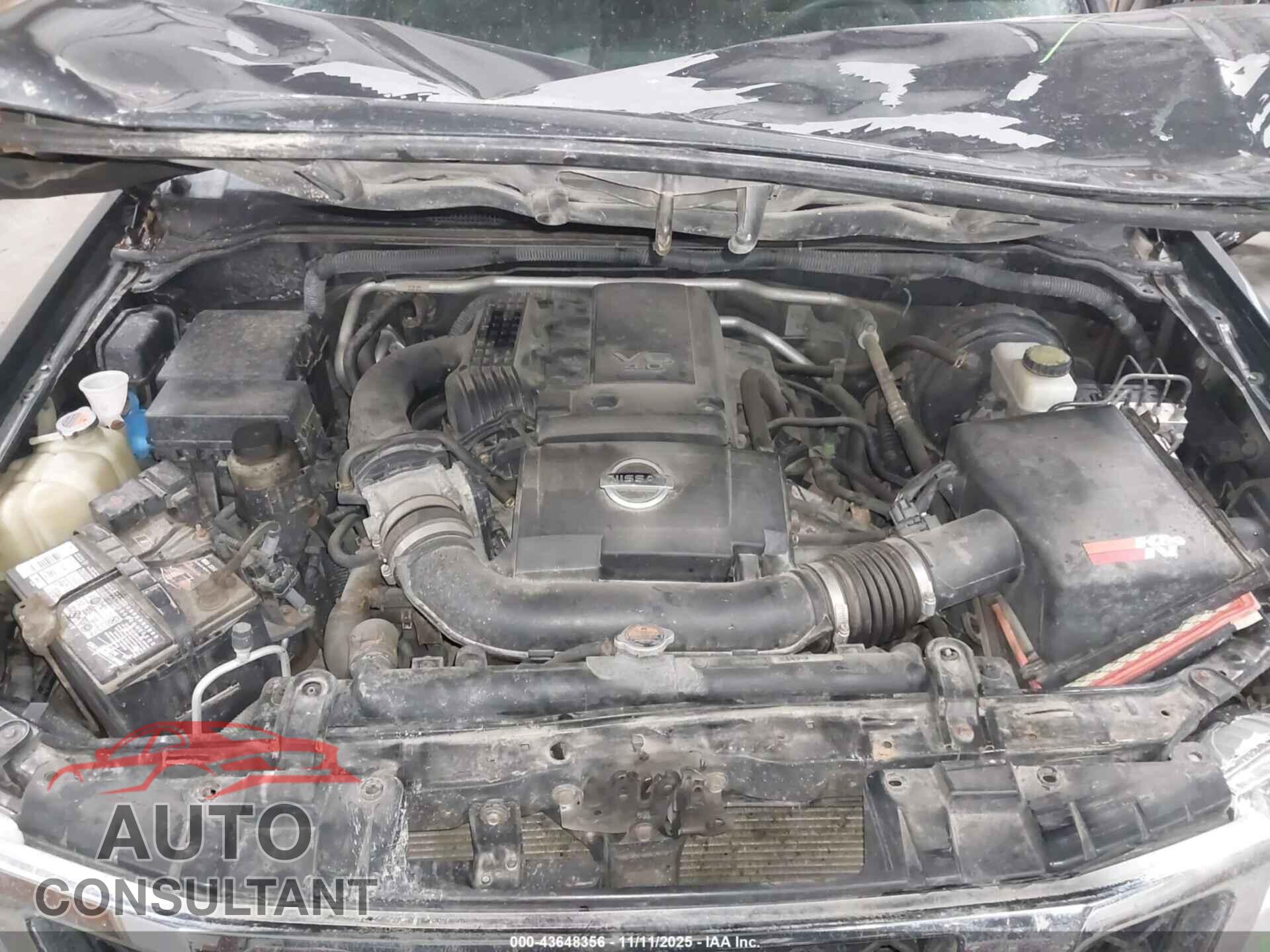NISSAN FRONTIER 2012 - 1N6AD0FV9CC466084