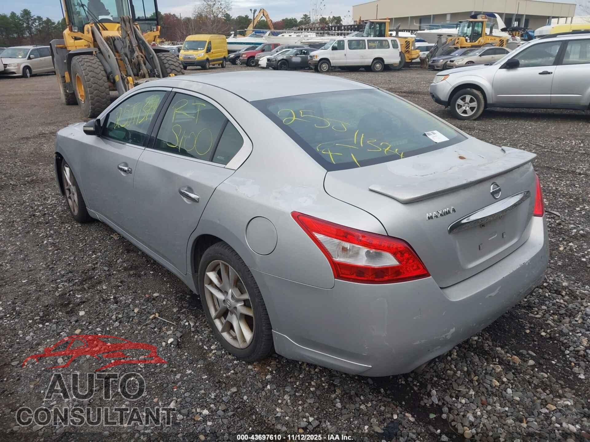 NISSAN MAXIMA 2009 - 1N4AA51E29C852800