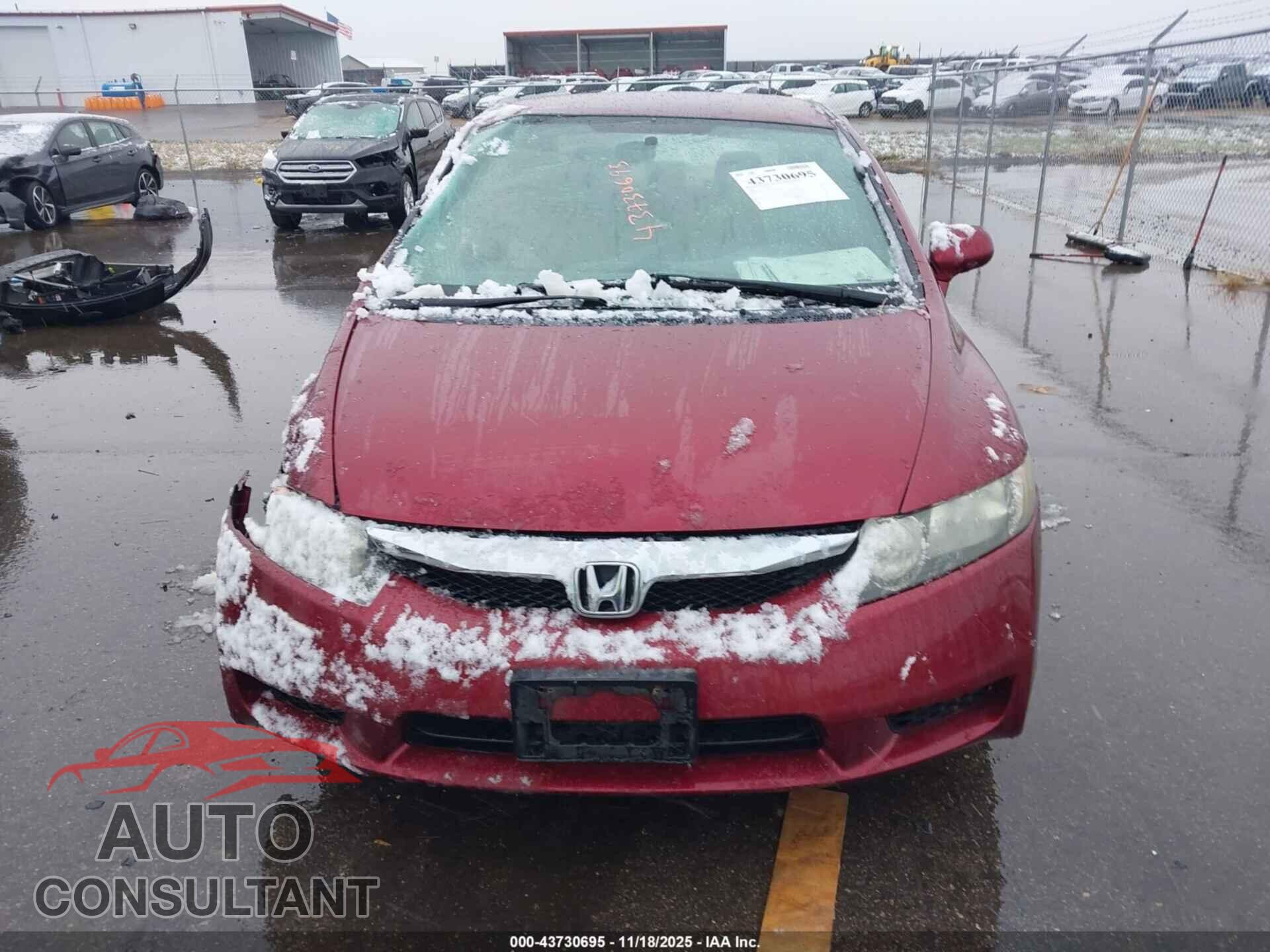 HONDA CIVIC 2011 - 19XFA1F52BE000365