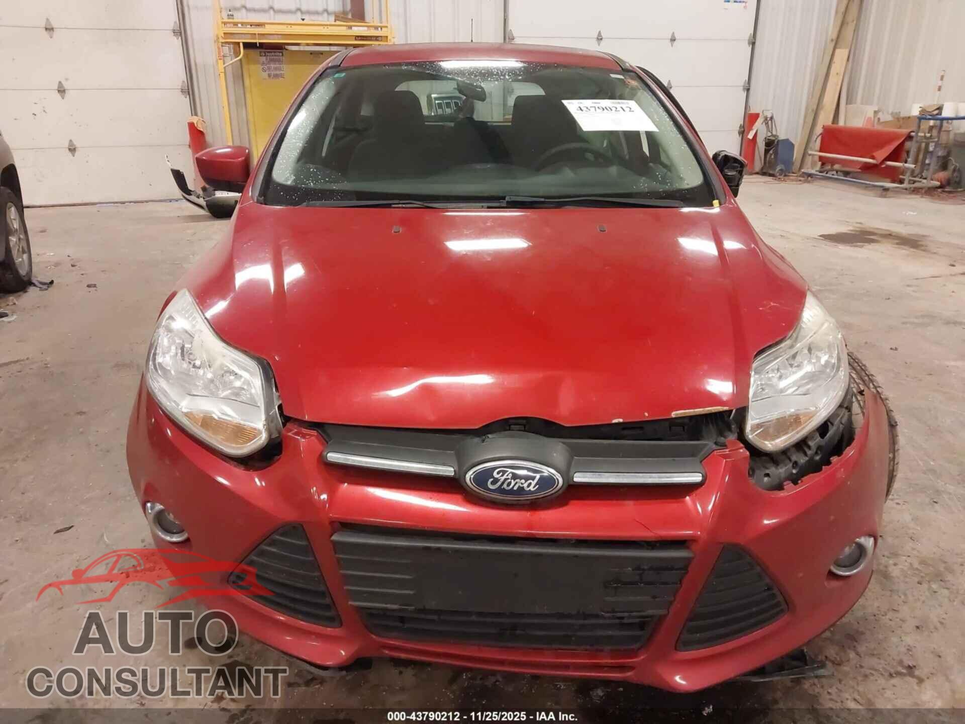 FORD FOCUS 2012 - 1FAHP3K21CL465698