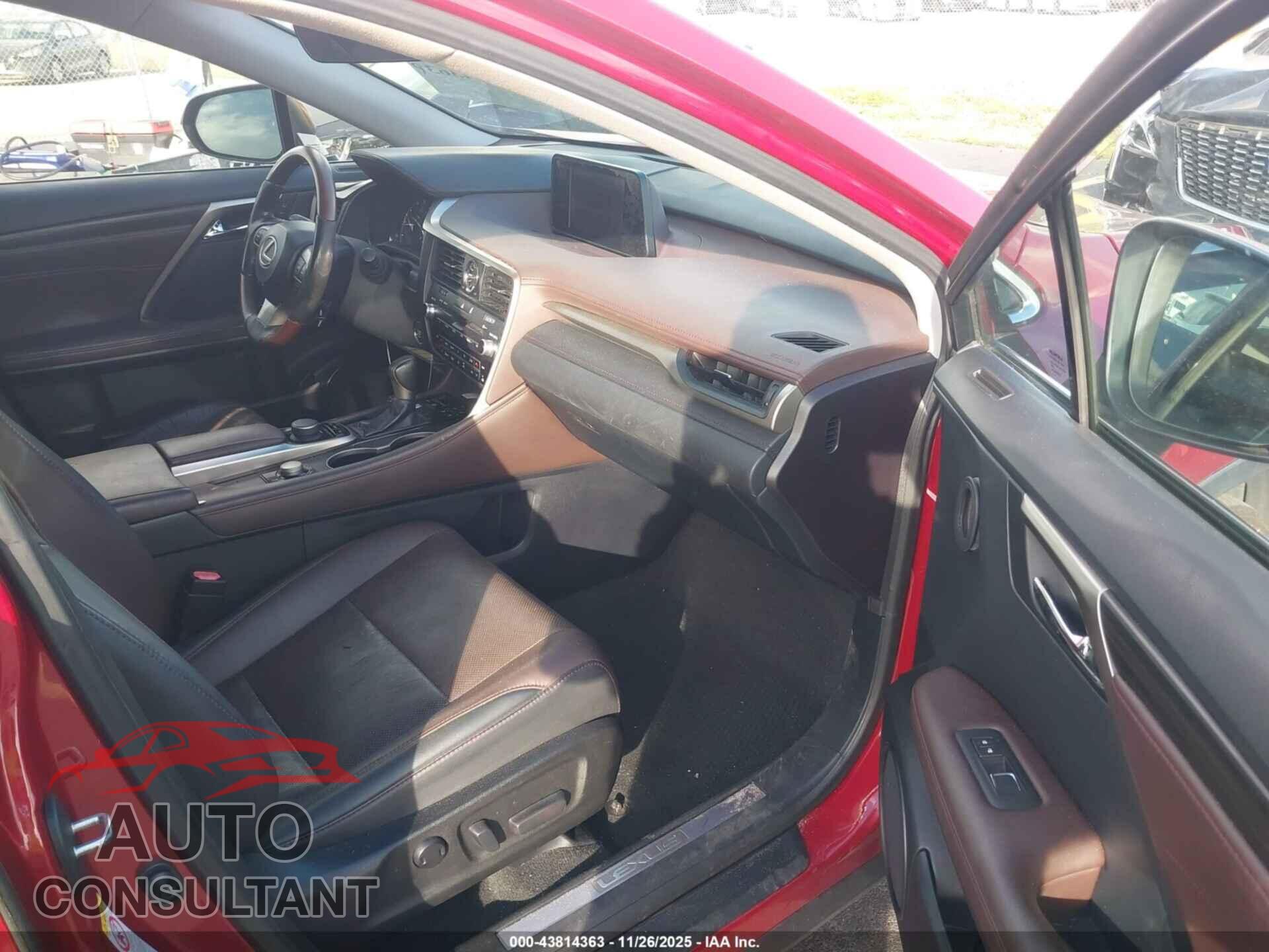 LEXUS RX 350 2017 - 2T2ZZMCA2HC089771
