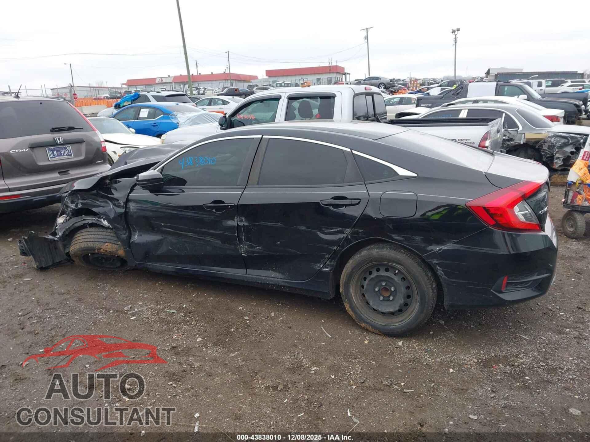 HONDA CIVIC 2020 - 19XFC2F66LE014389