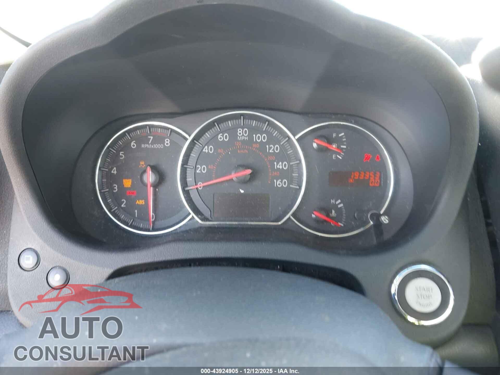 NISSAN MAXIMA 2011 - 1N4AA5AP7BC808802