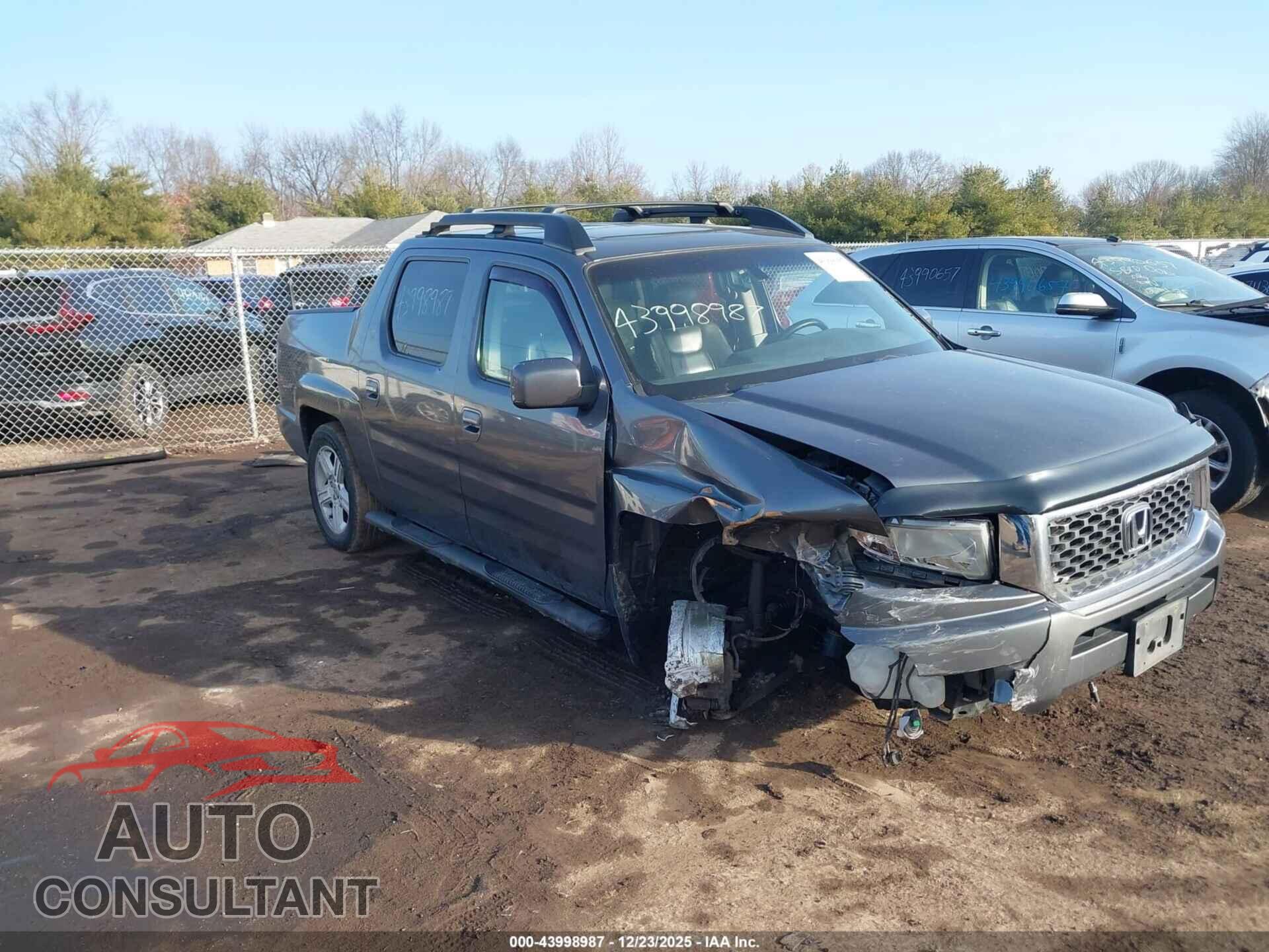 HONDA RIDGELINE 2012 - 5FPYK1F50CB001605