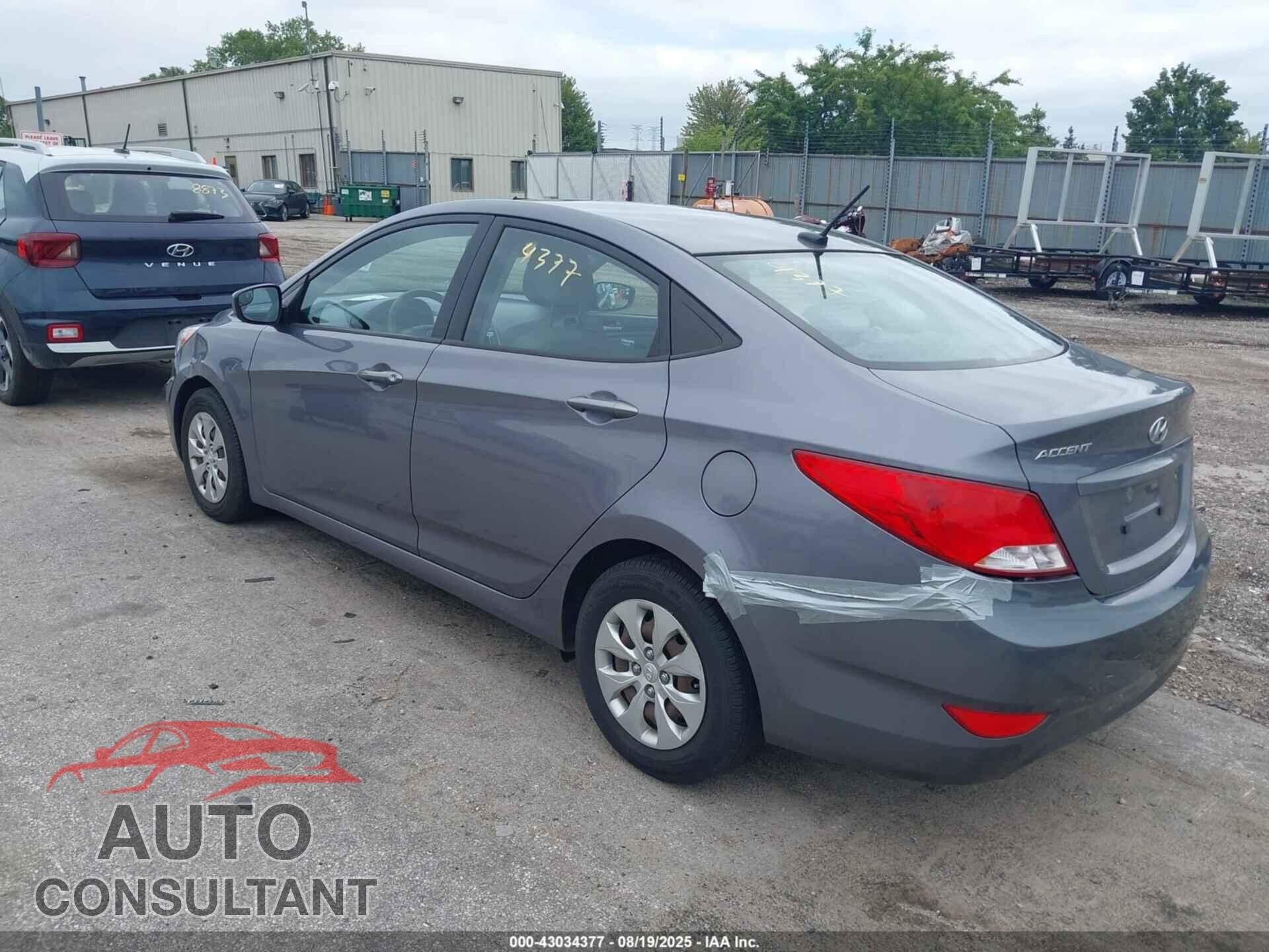 HYUNDAI ACCENT 2015 - KMHCT4AE5FU932066