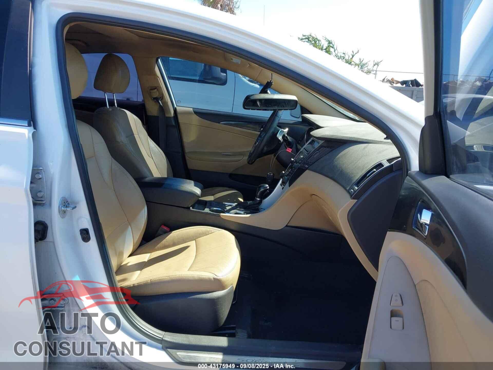 HYUNDAI SONATA 2012 - 5NPEC4AB9CH462844