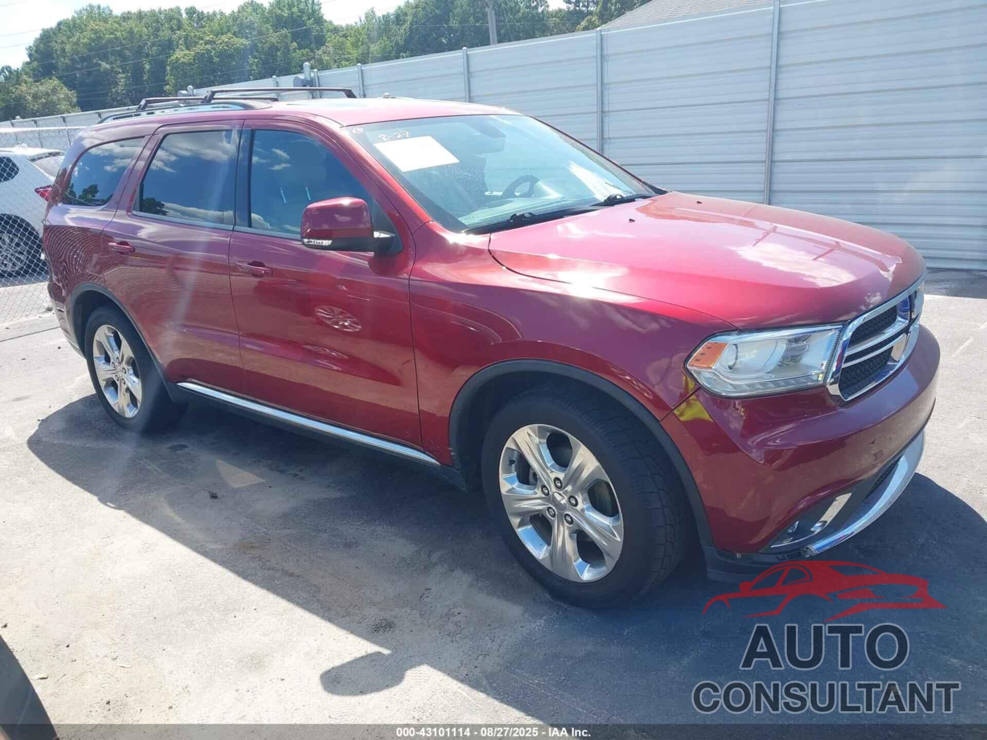DODGE DURANGO 2014 - 1C4RDHDG9EC455176