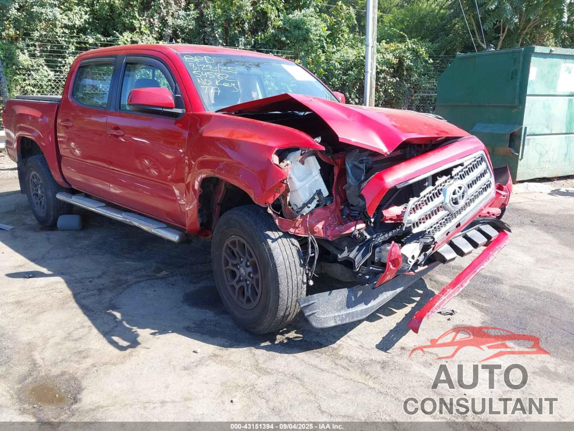 TOYOTA TACOMA 2016 - 5TFAX5GN9GX065431