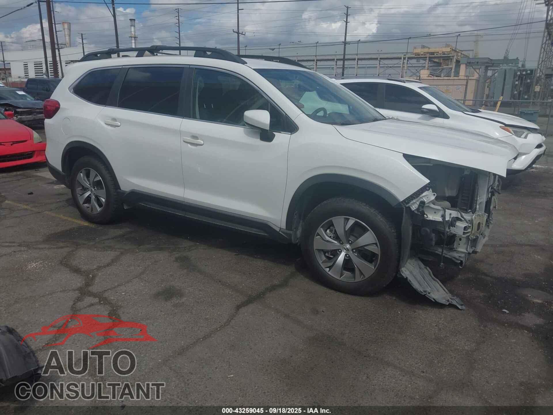 SUBARU ASCENT 2019 - 4S4WMACD5K3485767