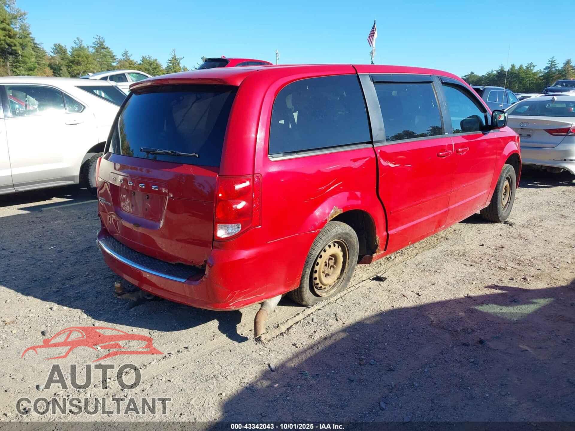 DODGE GRAND CARAVAN 2012 - 2C4RDGBG5CR165664