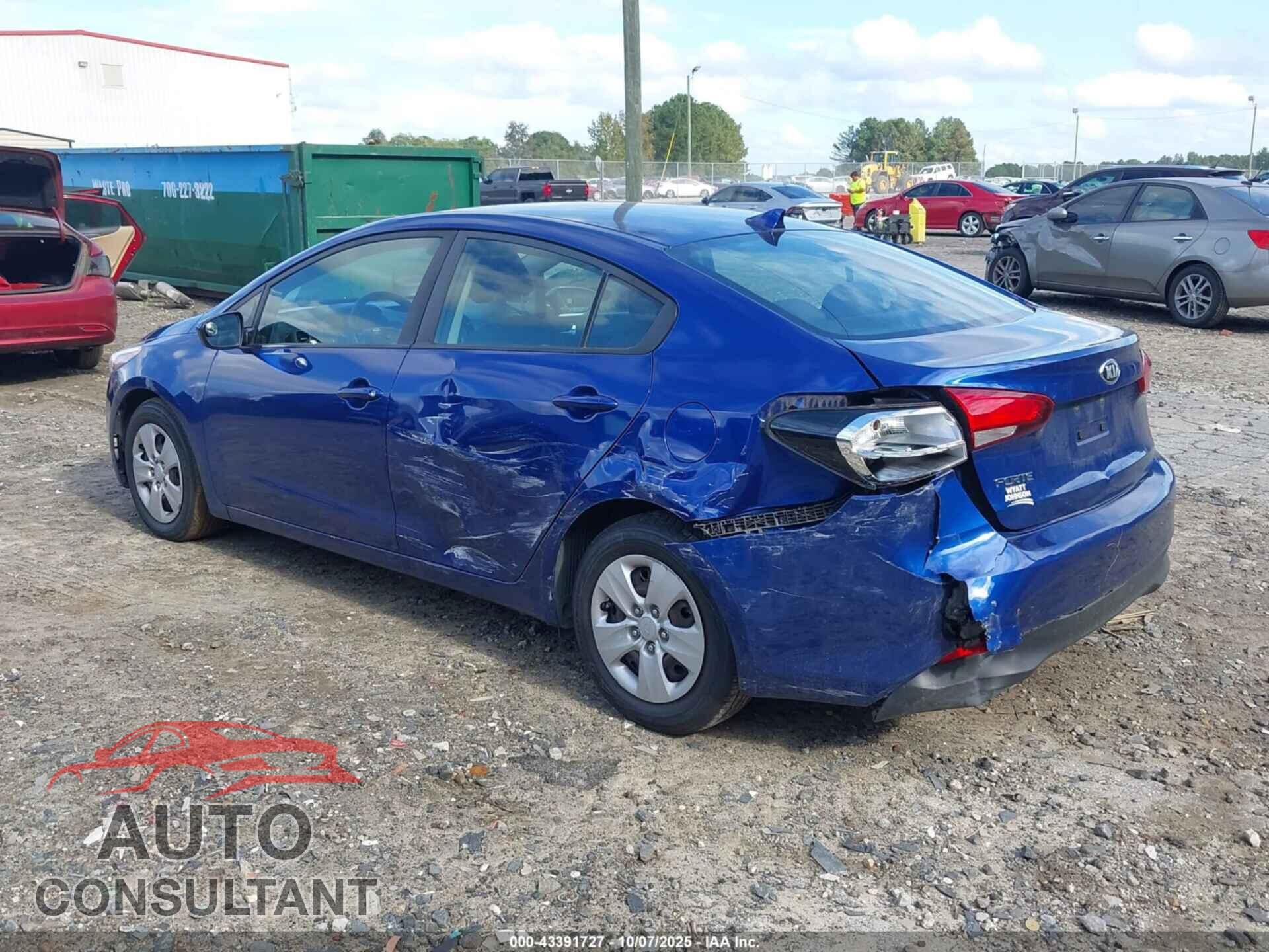 KIA FORTE 2017 - 3KPFL4A78HE081837
