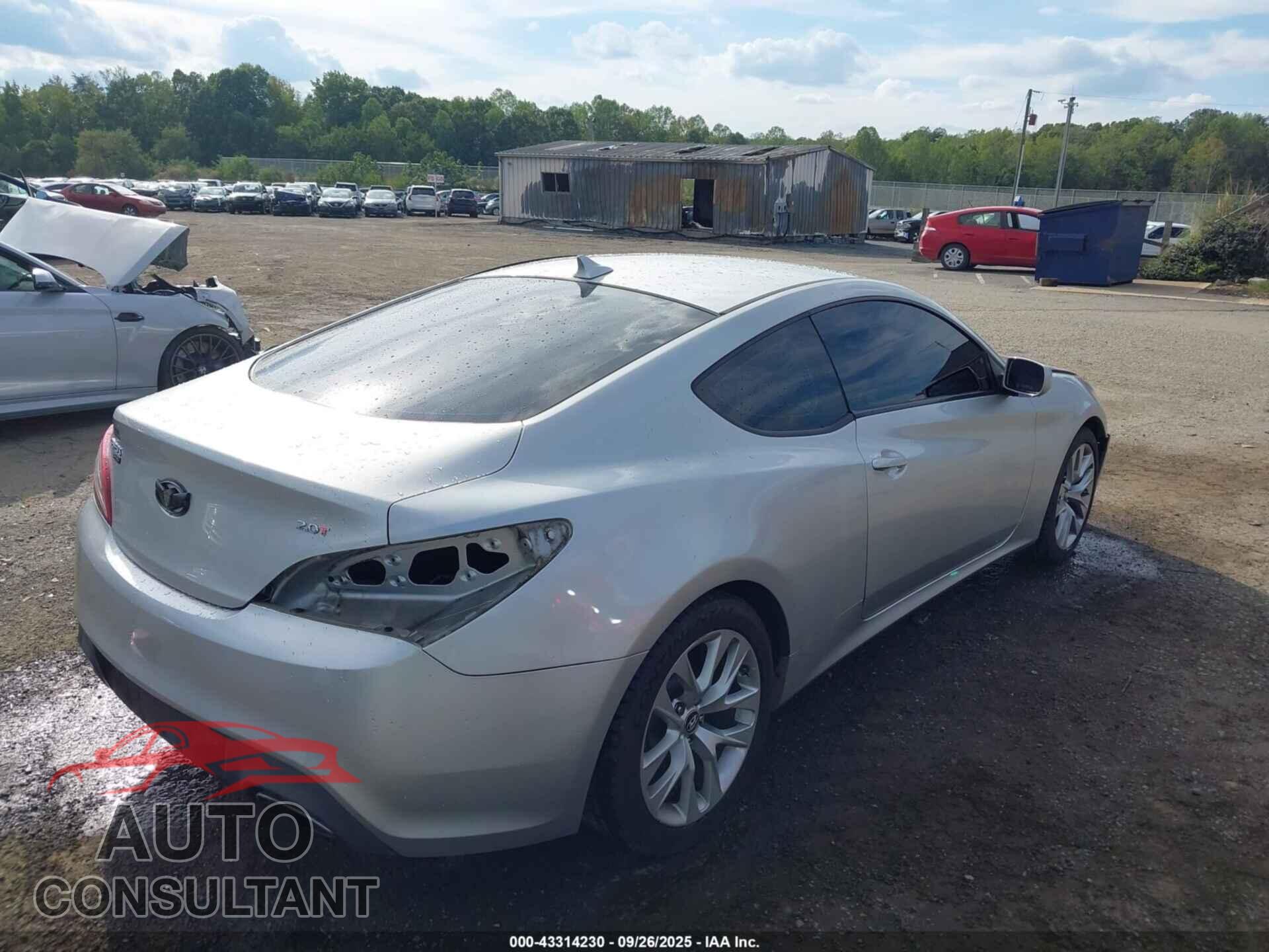 HYUNDAI GENESIS 2013 - KMHHT6KD8DU086648