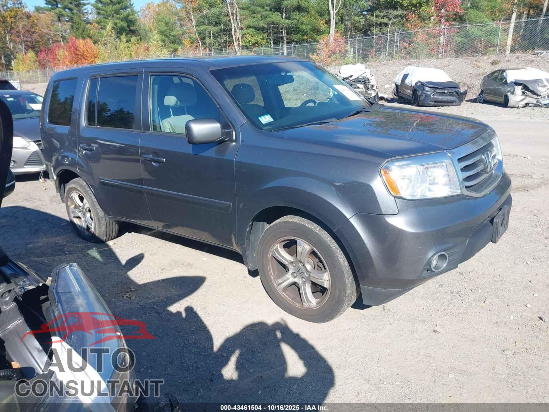 HONDA PILOT 2013 - 5FNYF4H53DB030965