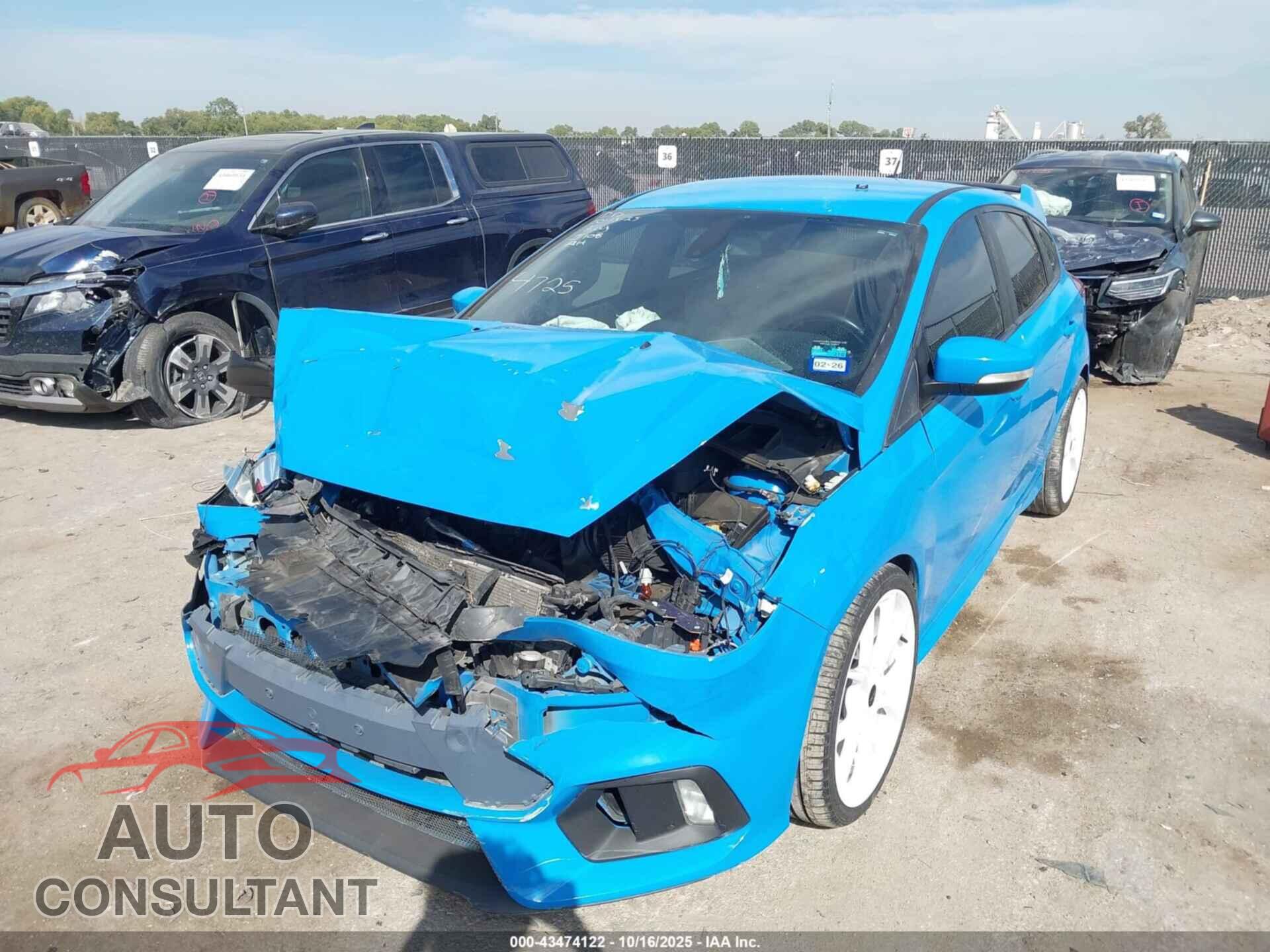 FORD FOCUS RS 2016 - WF0DP3TH9G4114725