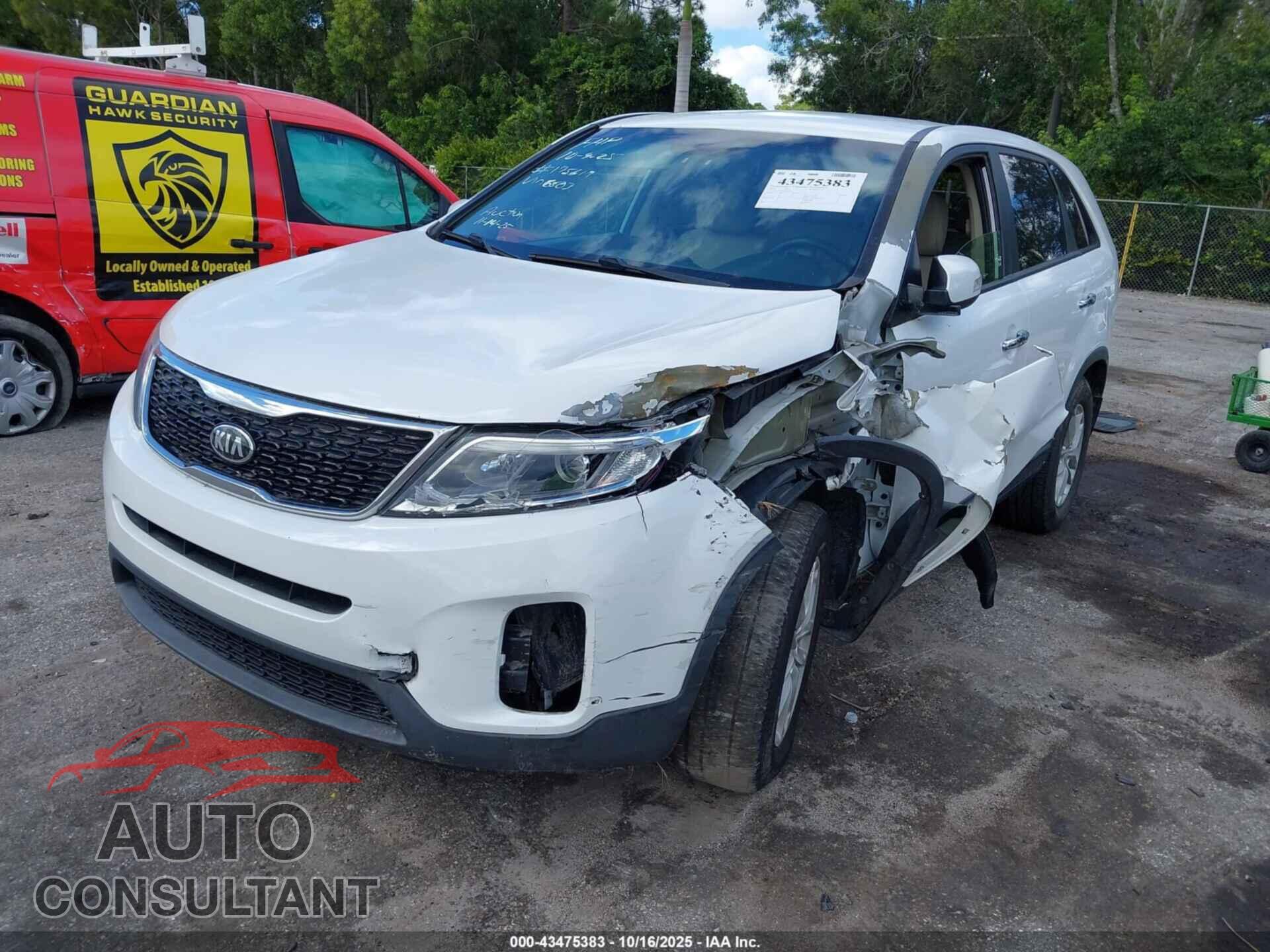 KIA SORENTO 2014 - 5XYKT3A65EG526503