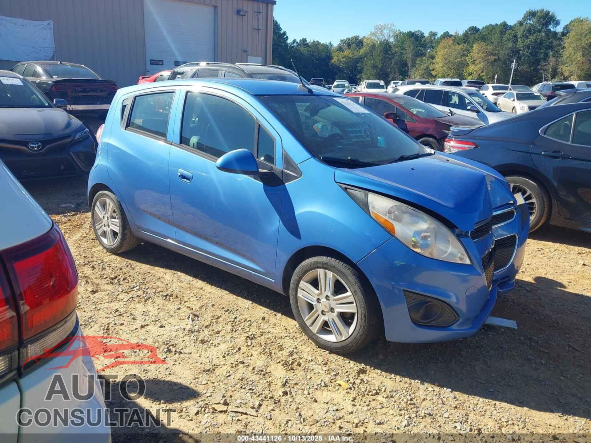 CHEVROLET SPARK 2013 - KL8CD6S97DC605890
