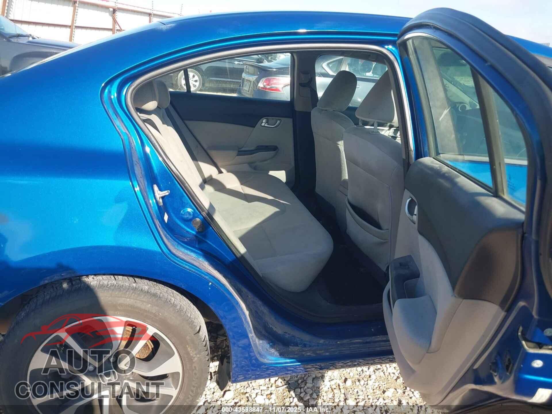 HONDA CIVIC 2013 - 19XFB2F80DE039262