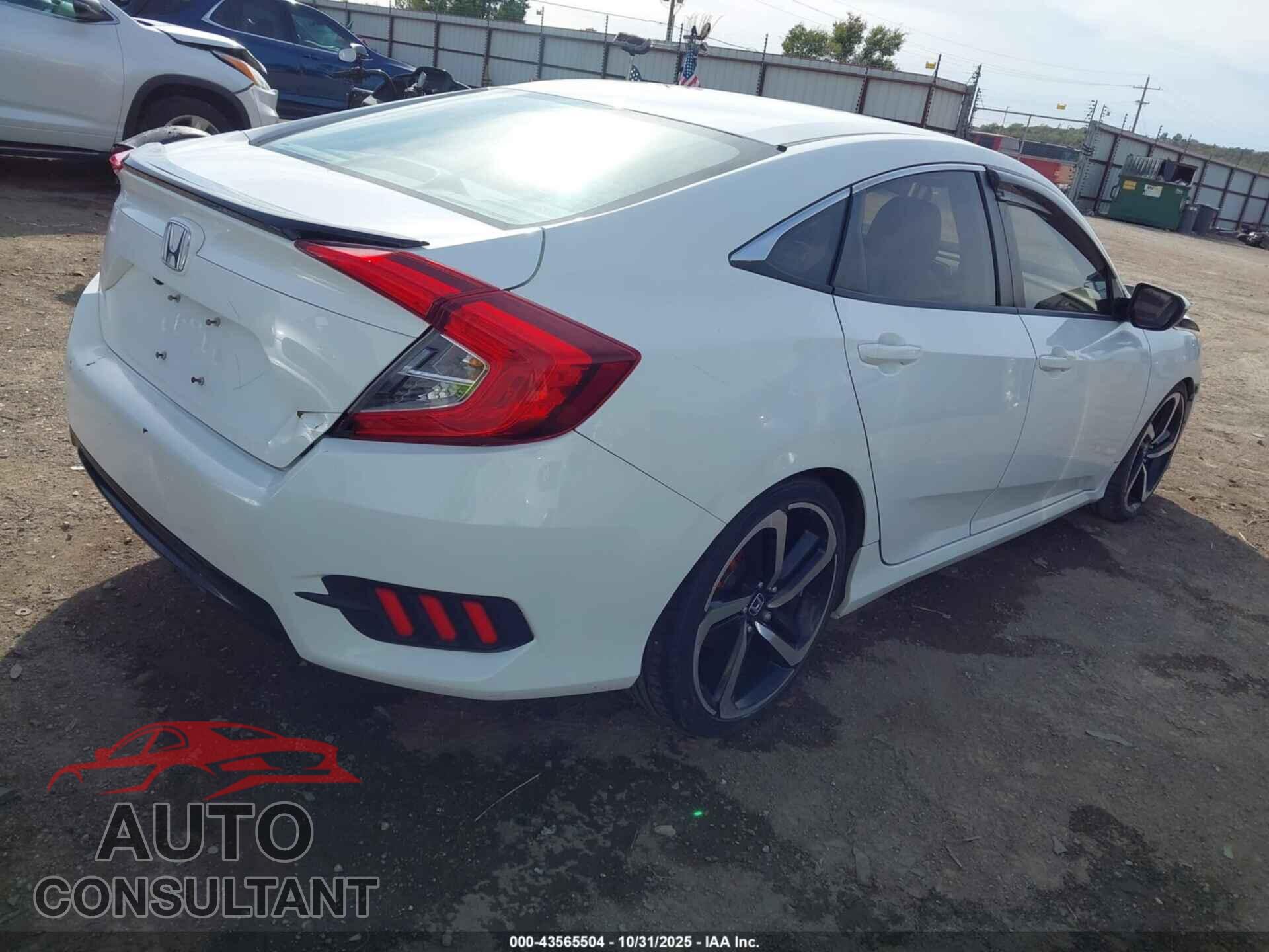 HONDA CIVIC 2017 - 19XFC2F65HE209827