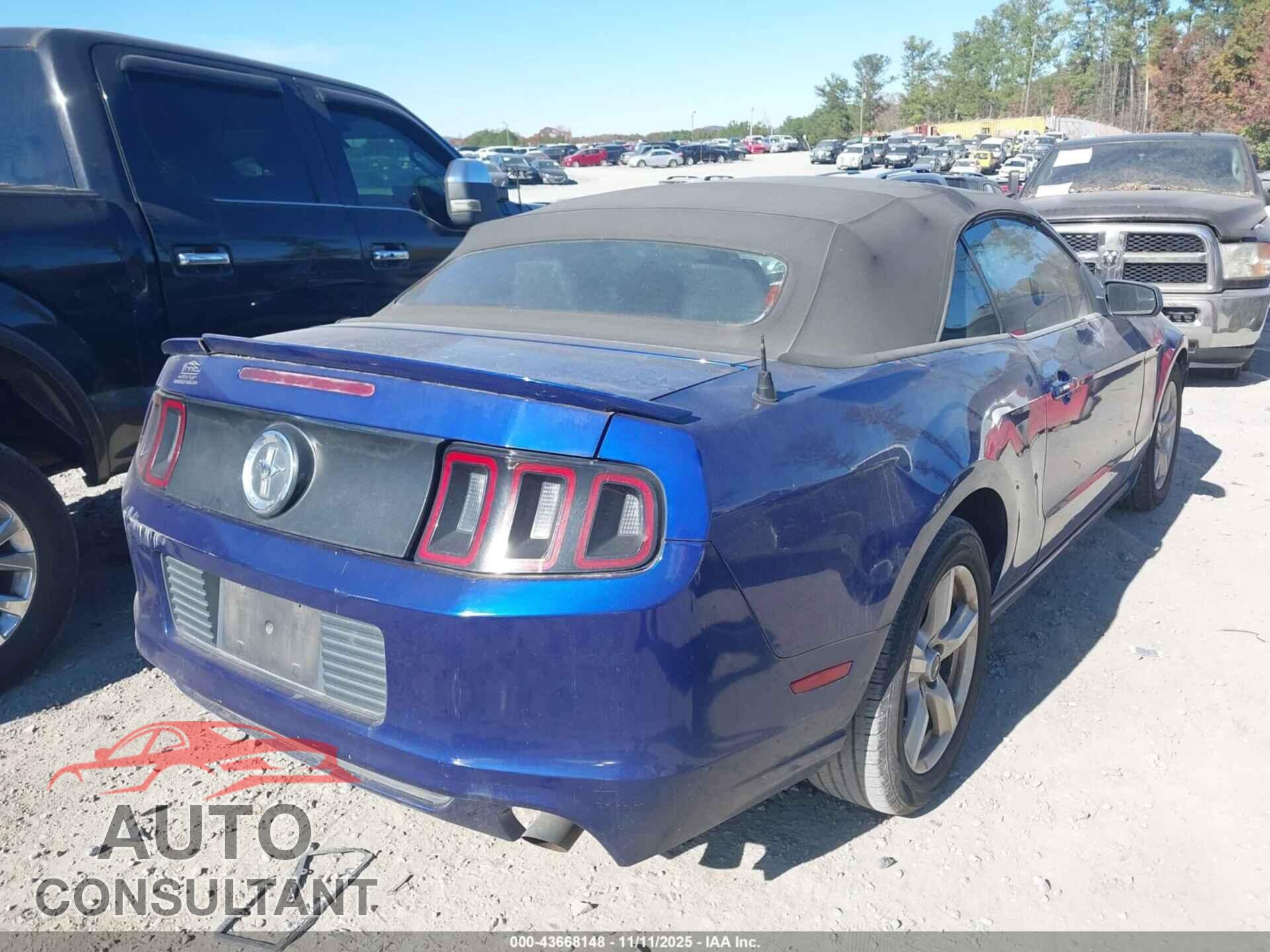 FORD MUSTANG 2013 - 1ZVBP8EM5D5222005