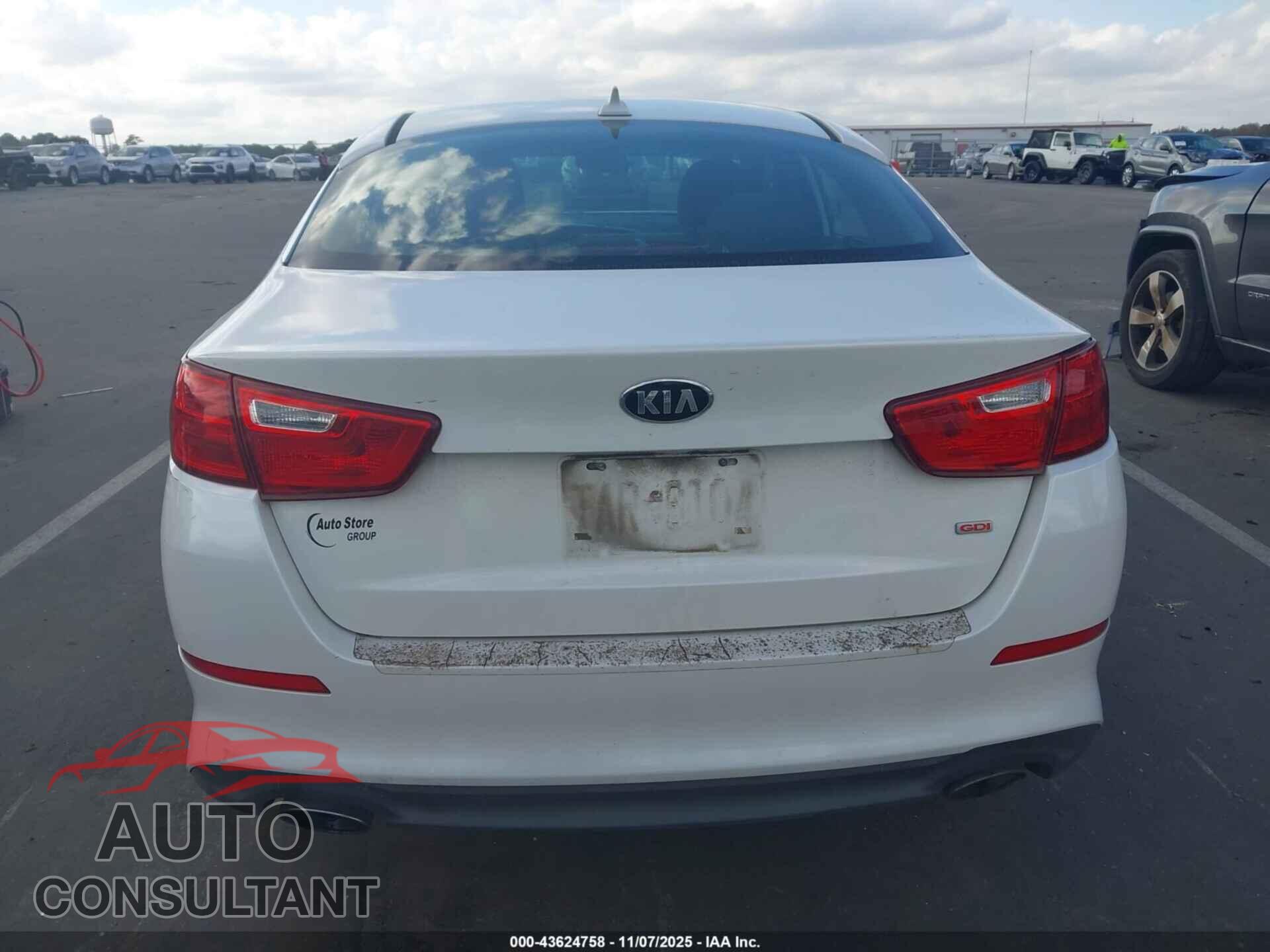KIA OPTIMA 2015 - KNAGM4A78F5568754