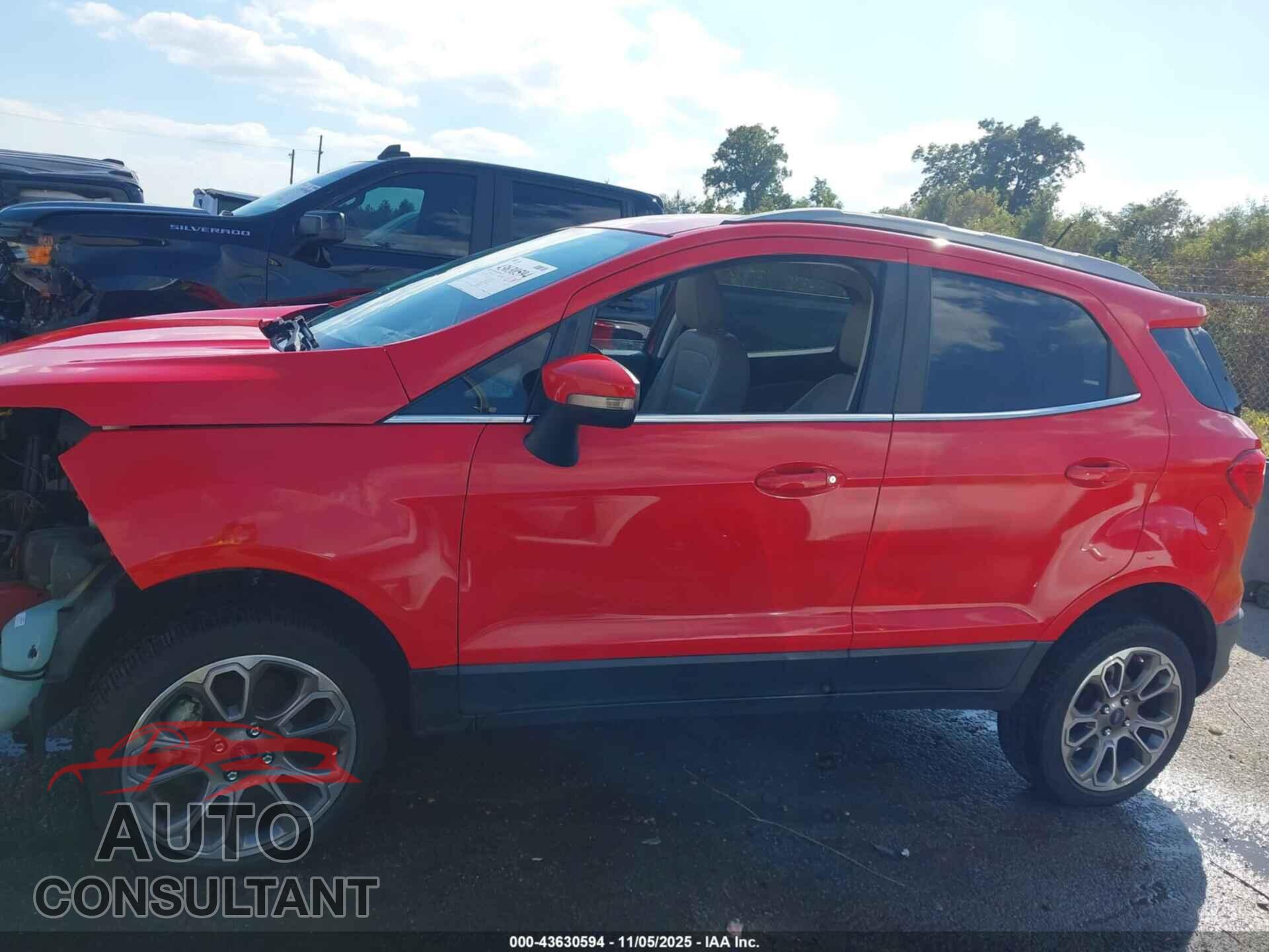 FORD ECOSPORT 2020 - MAJ6S3KL9LC360843