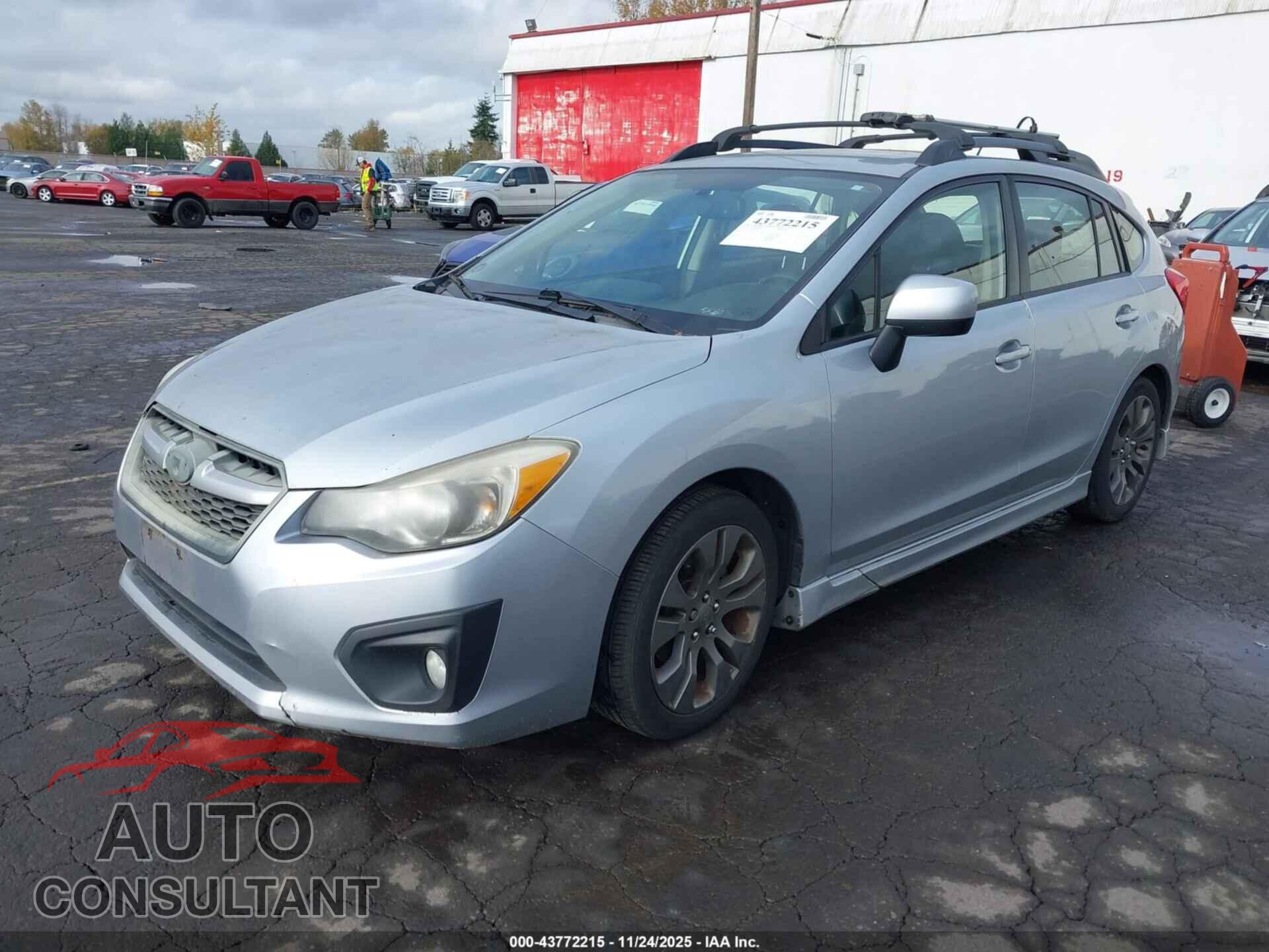 SUBARU IMPREZA 2013 - JF1GPAL60DH825601
