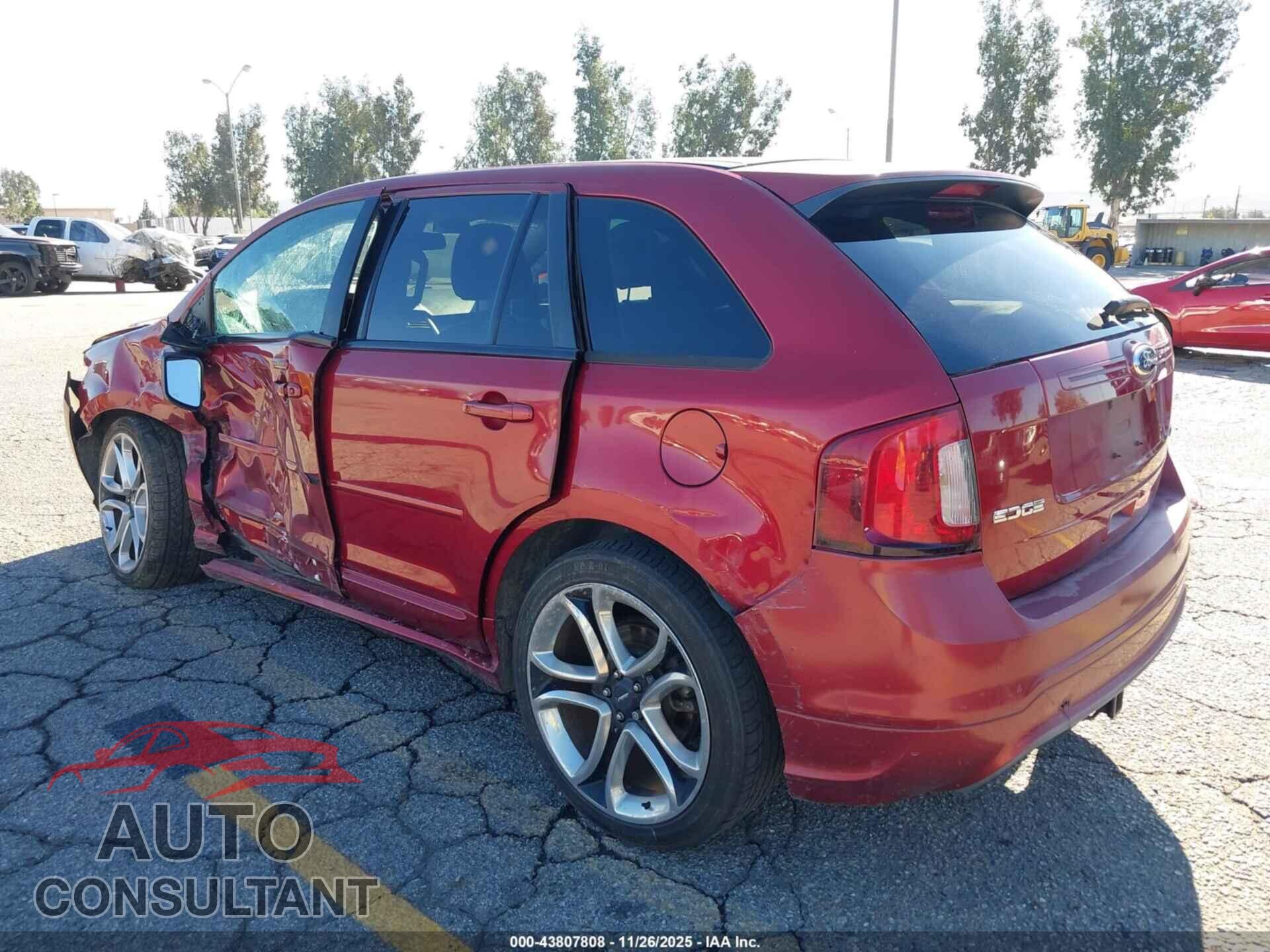 FORD EDGE 2013 - 2FMDK3AK4DBA95627