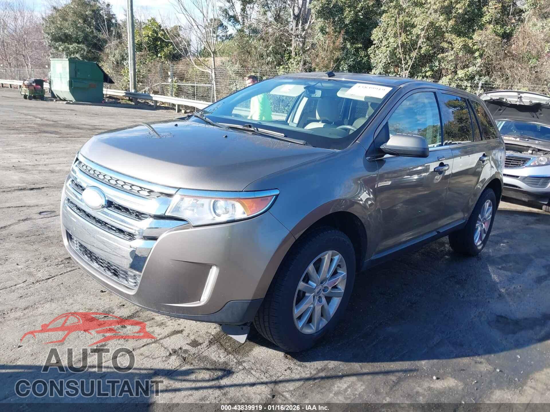 FORD EDGE 2012 - 2FMDK3KC5CBA19825