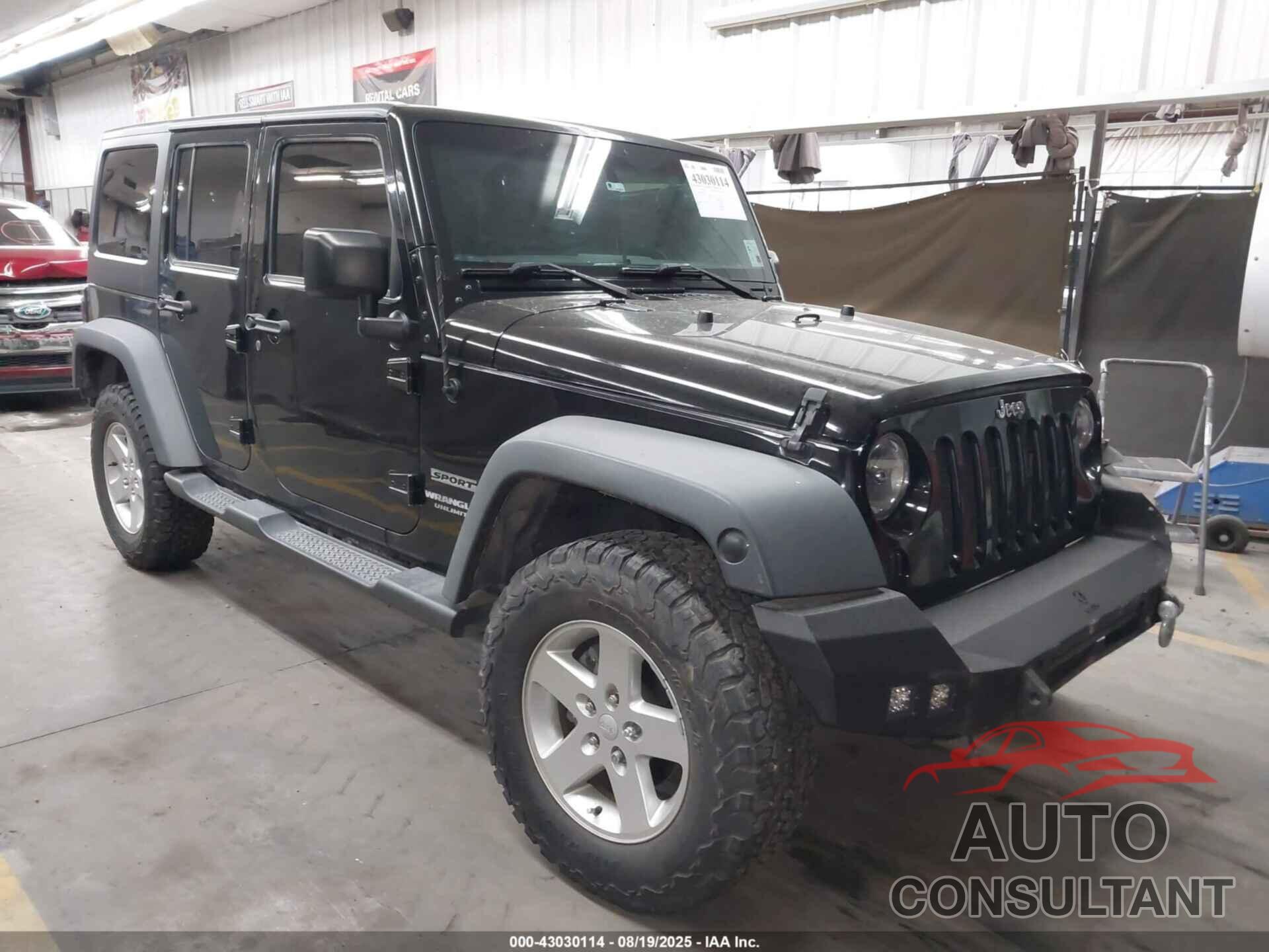 JEEP WRANGLER UNLIMITED 2016 - 1C4BJWDG2GL319182
