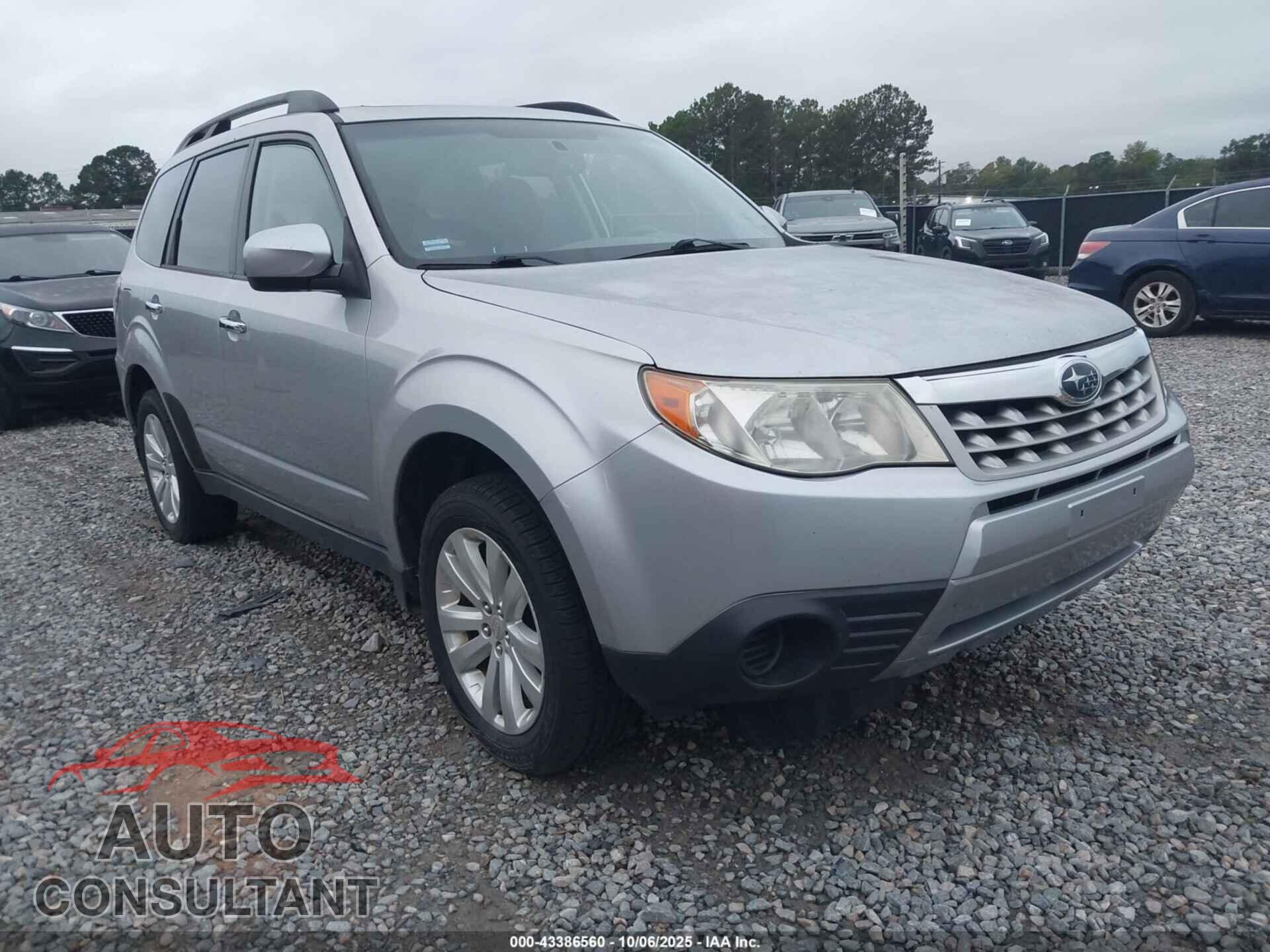 SUBARU FORESTER 2012 - JF2SHBDC0CH459067