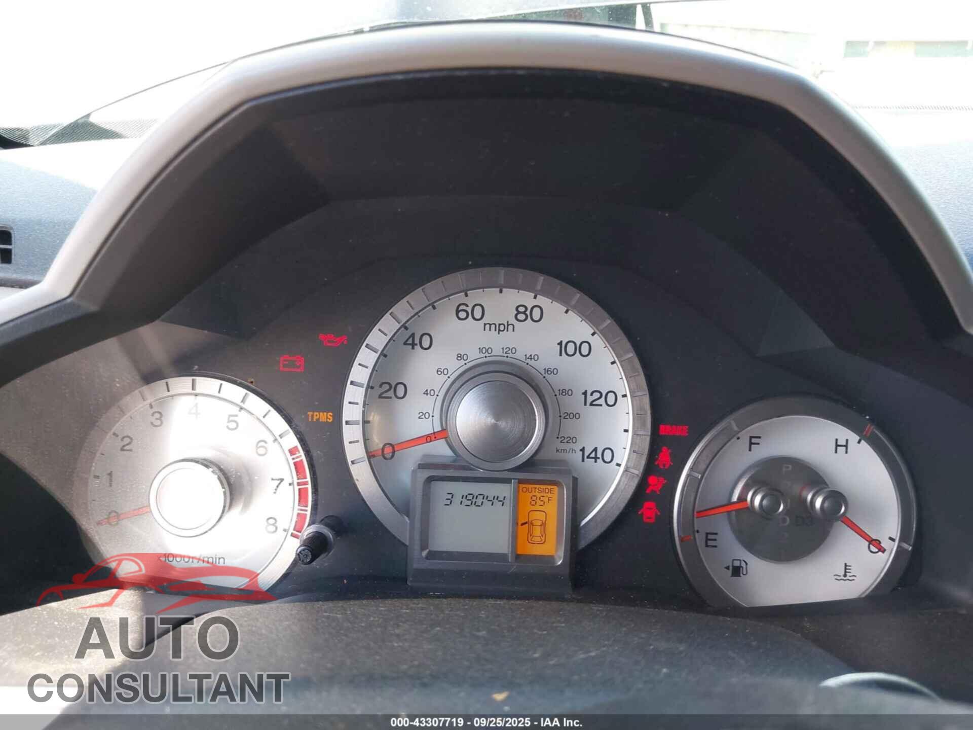 HONDA PILOT 2011 - 5FNYF3H5XBB036317