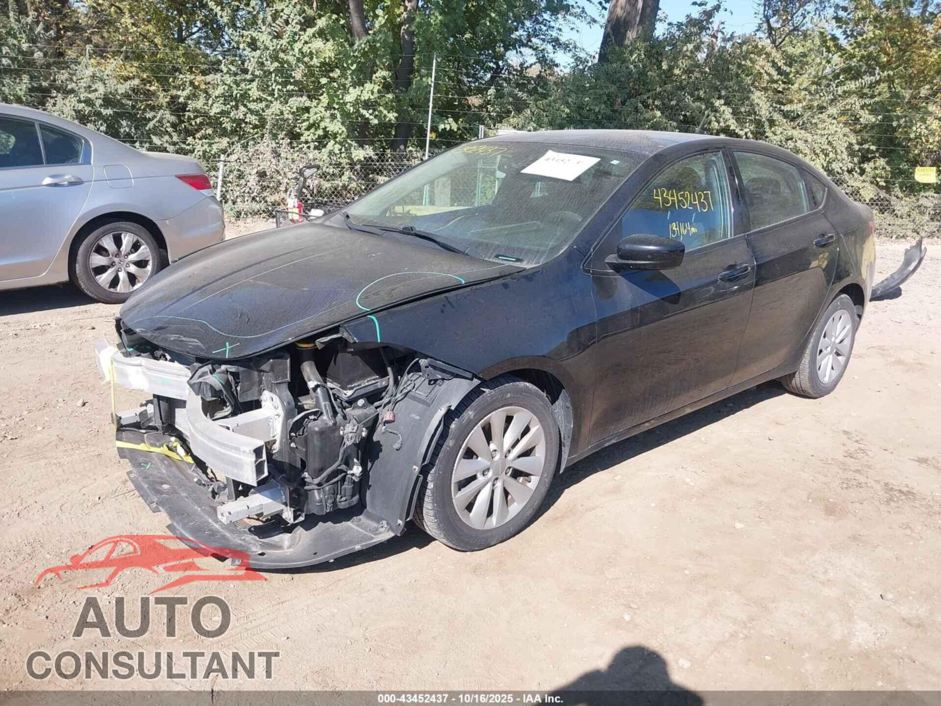 DODGE DART 2014 - 1C3CDFBB8ED743738