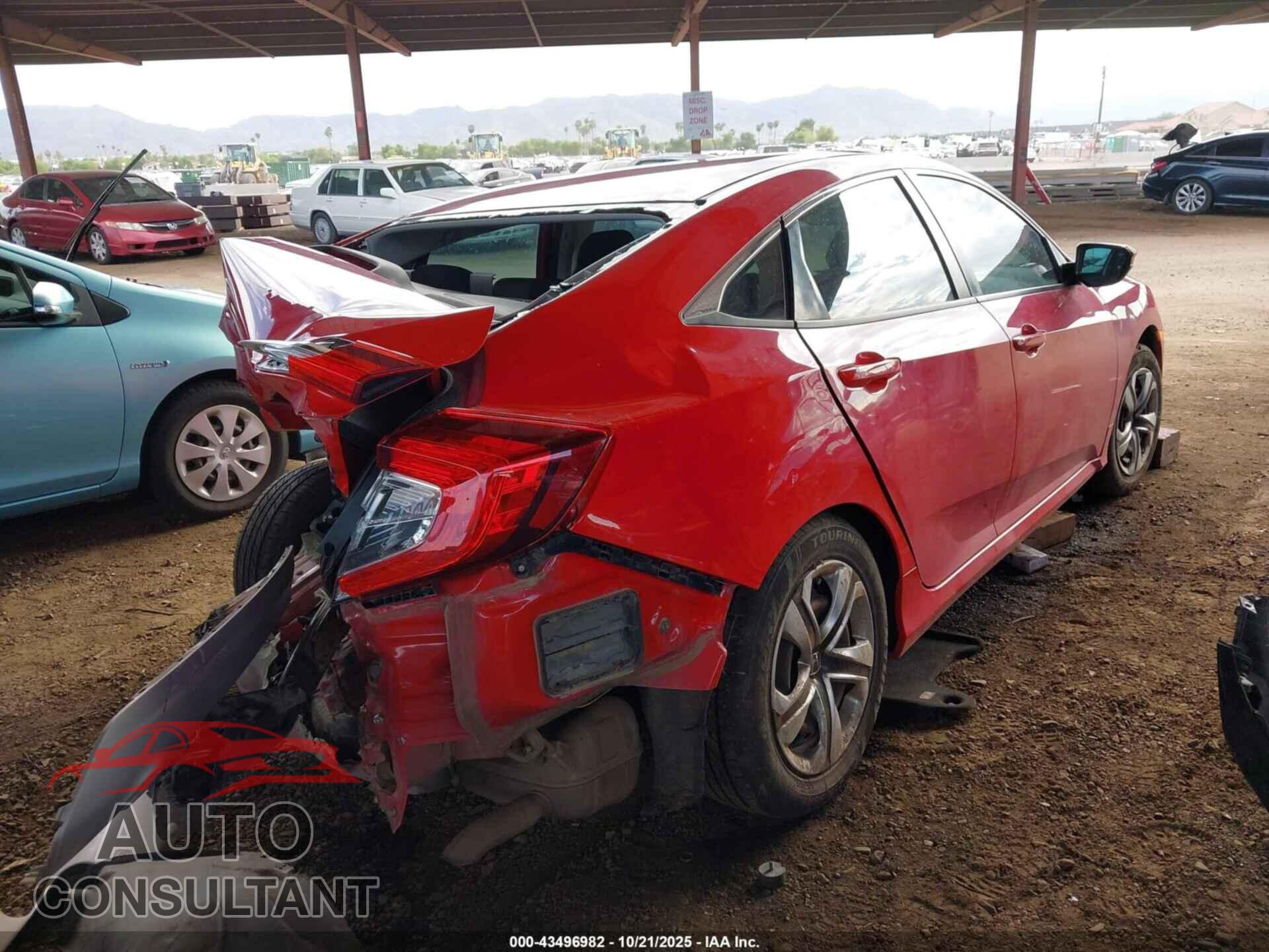 HONDA CIVIC 2018 - 2HGFC2F57JH600917