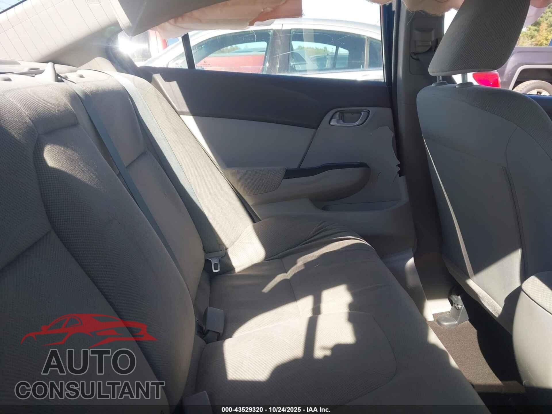 HONDA CIVIC 2012 - 19XFB2F57CE007137