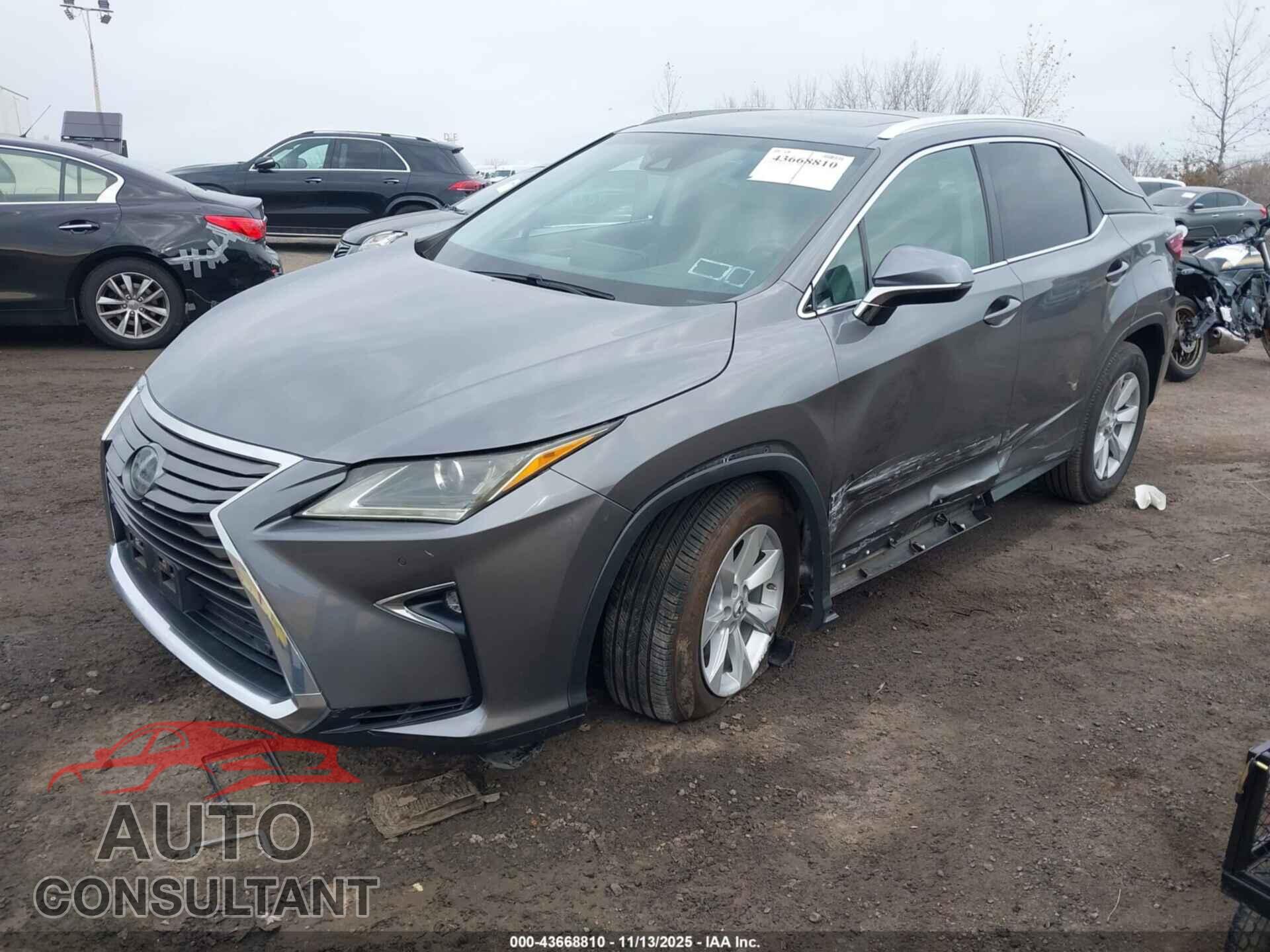 LEXUS RX 350 2017 - 2T2BZMCA4HC118480