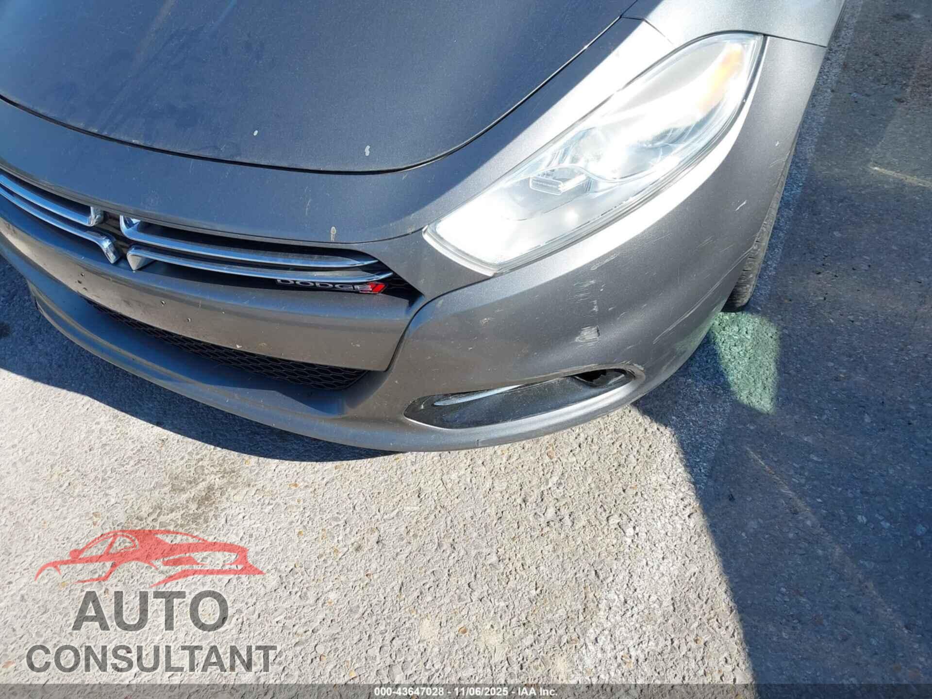 DODGE DART 2013 - 1C3CDFCH7DD576094