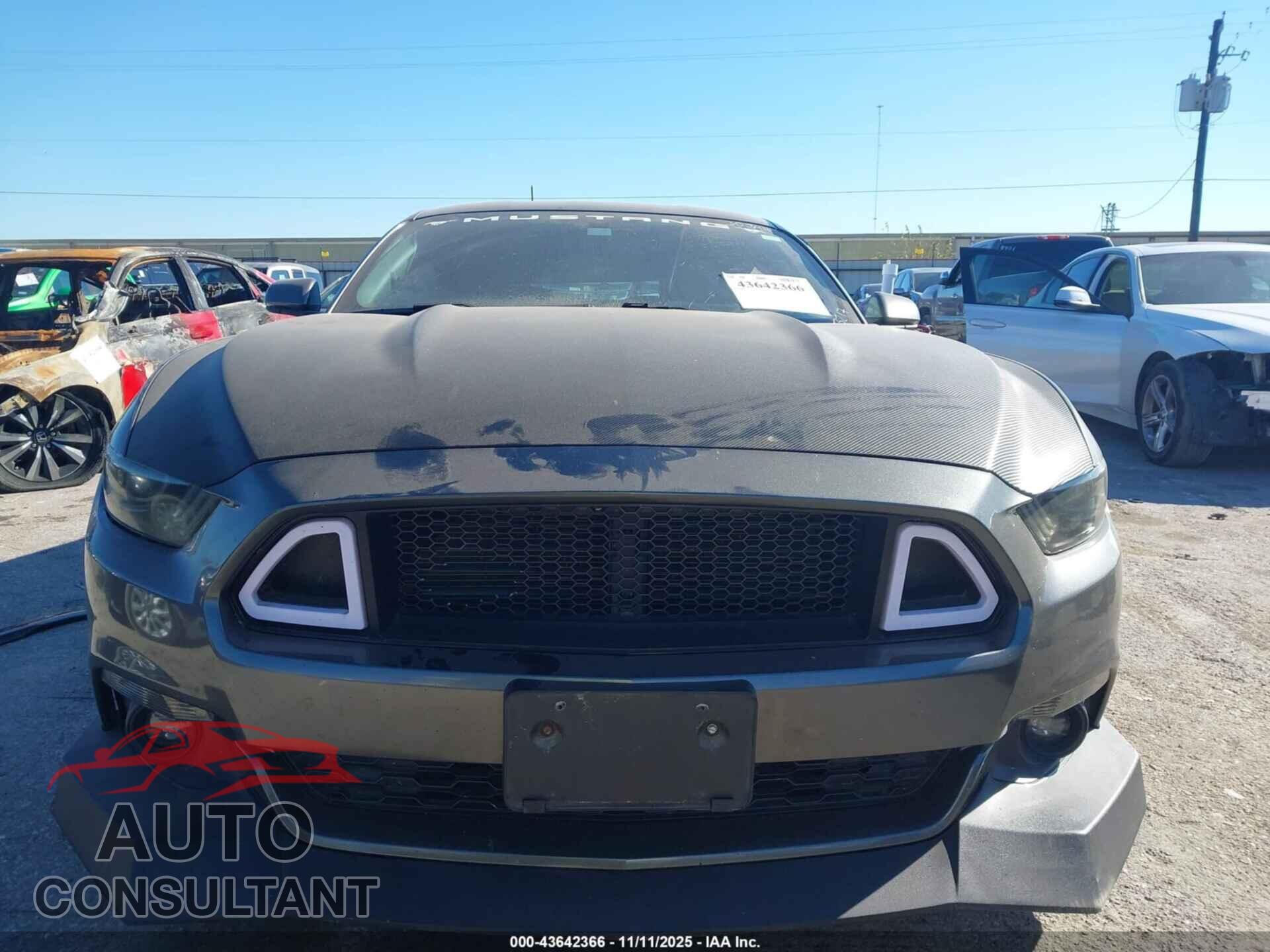 FORD MUSTANG 2017 - 1FA6P8TH7H5313217
