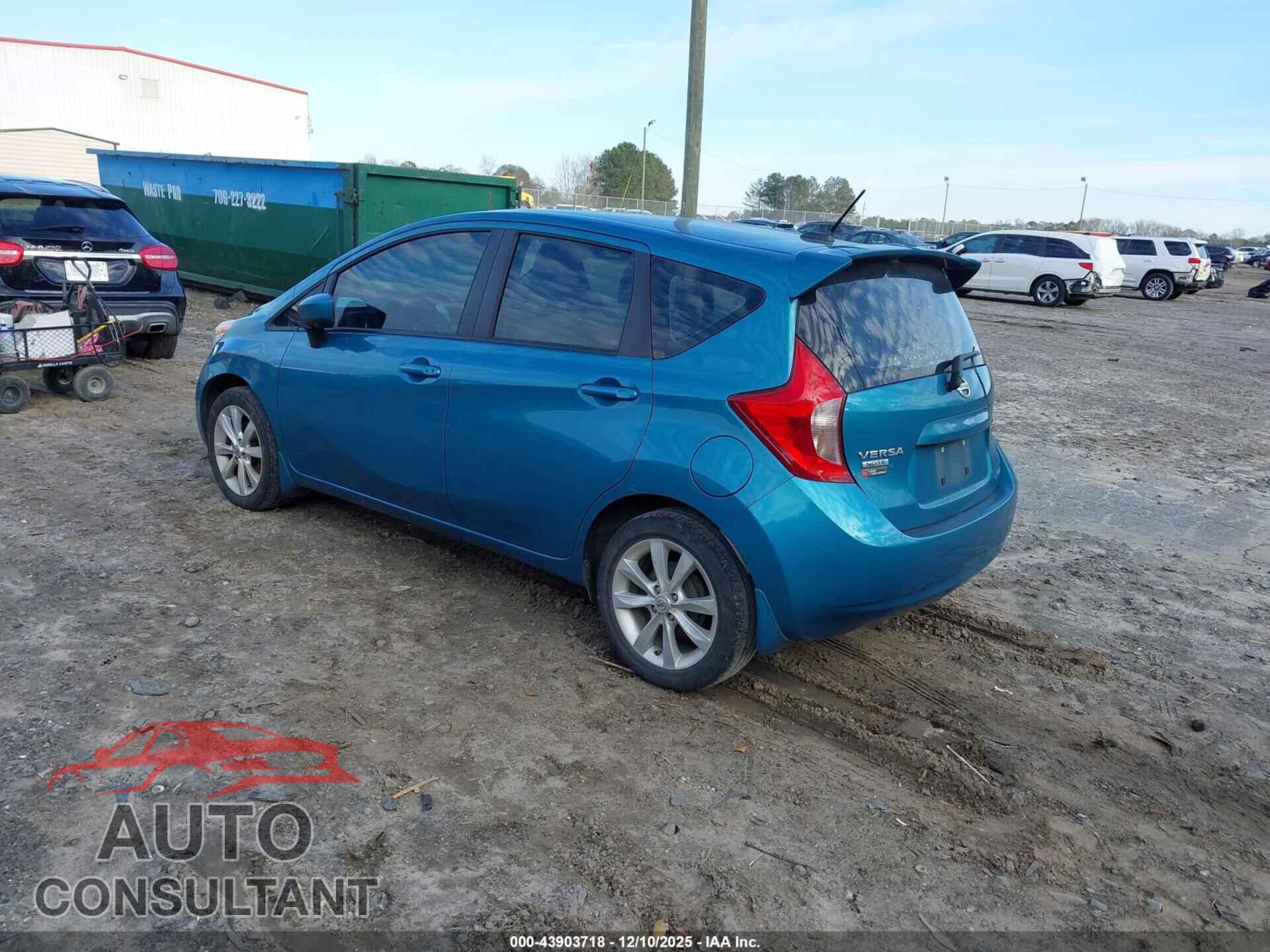 NISSAN VERSA NOTE 2016 - 3N1CE2CP3GL387954