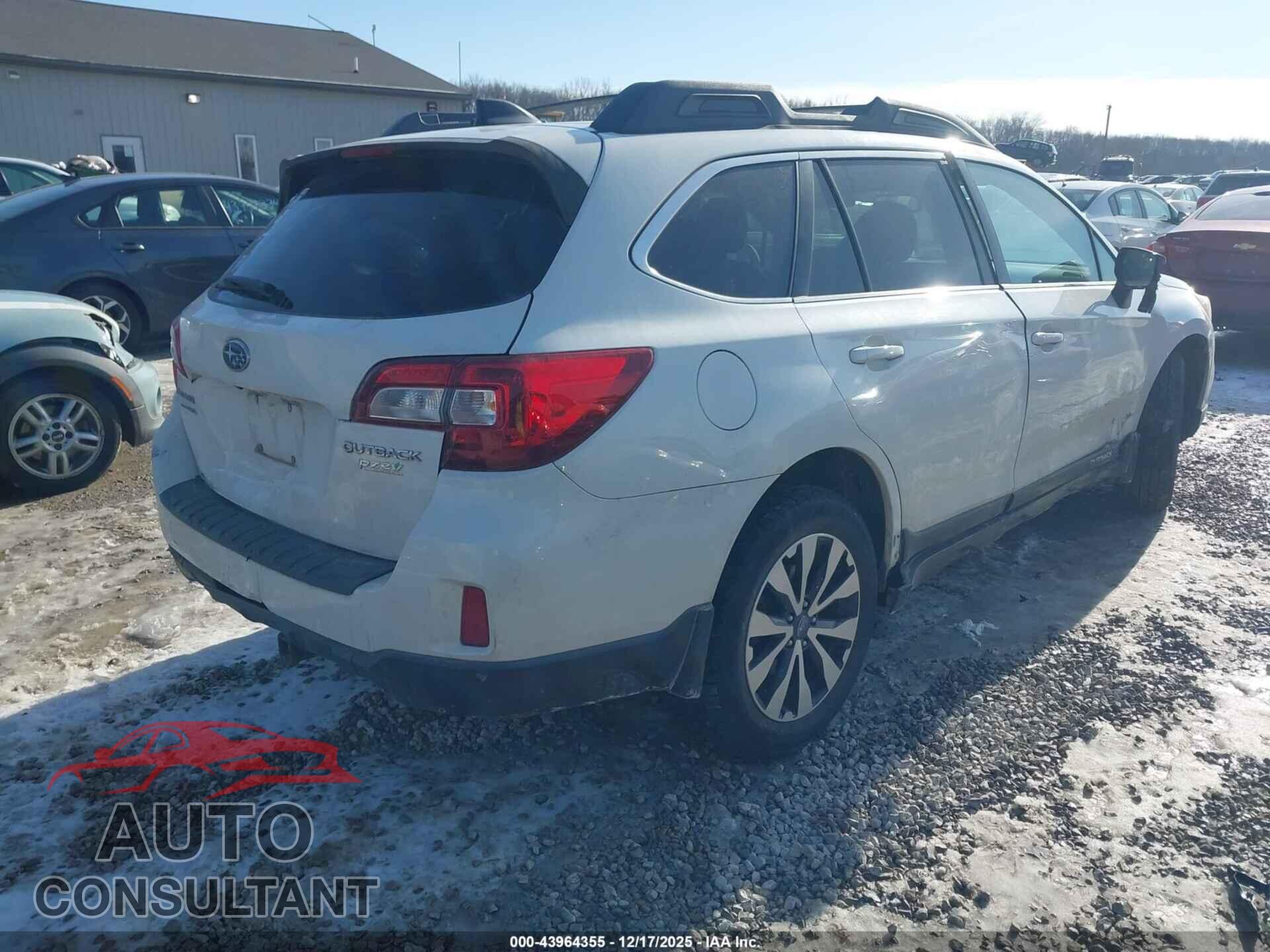 SUBARU OUTBACK 2016 - 4S4BSANC2G3273943