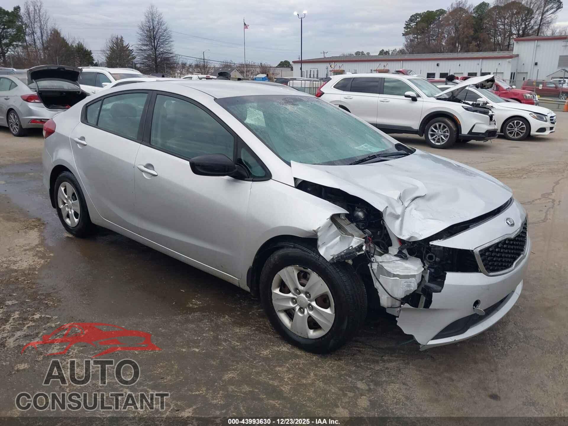 KIA FORTE 2017 - 3KPFL4A72HE045321