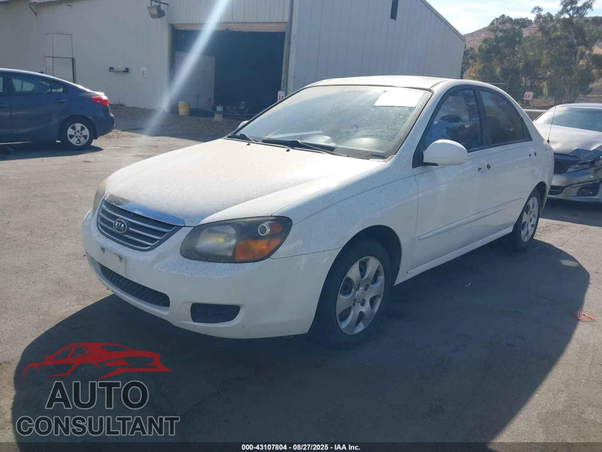 KIA SPECTRA 2009 - KNAFE221795599005