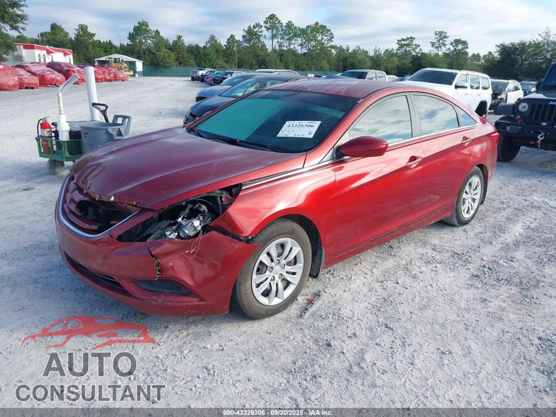 HYUNDAI SONATA 2012 - 5NPEB4AC8CH356560