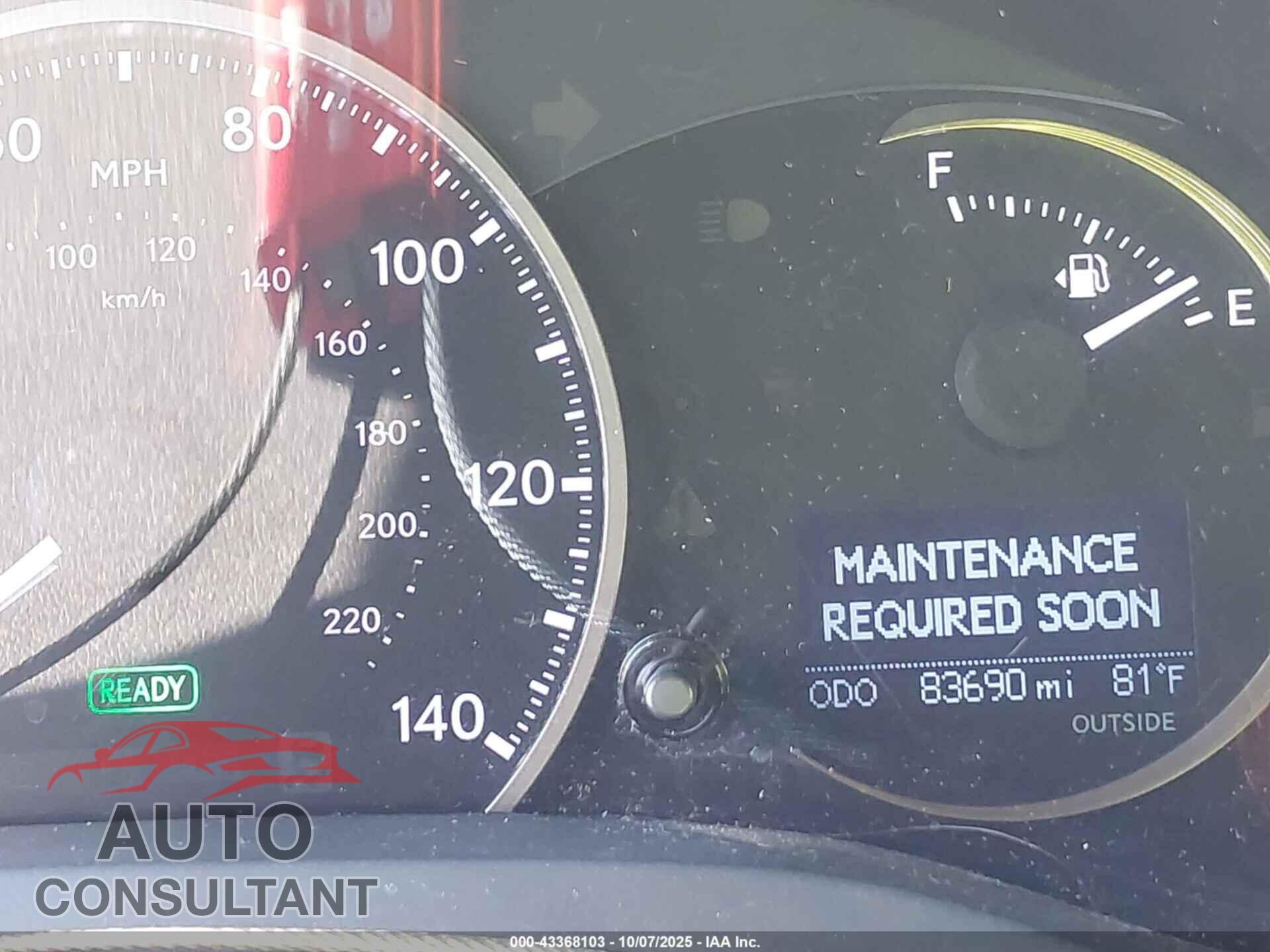 LEXUS CT 200H 2016 - JTHKD5BH0G2260733