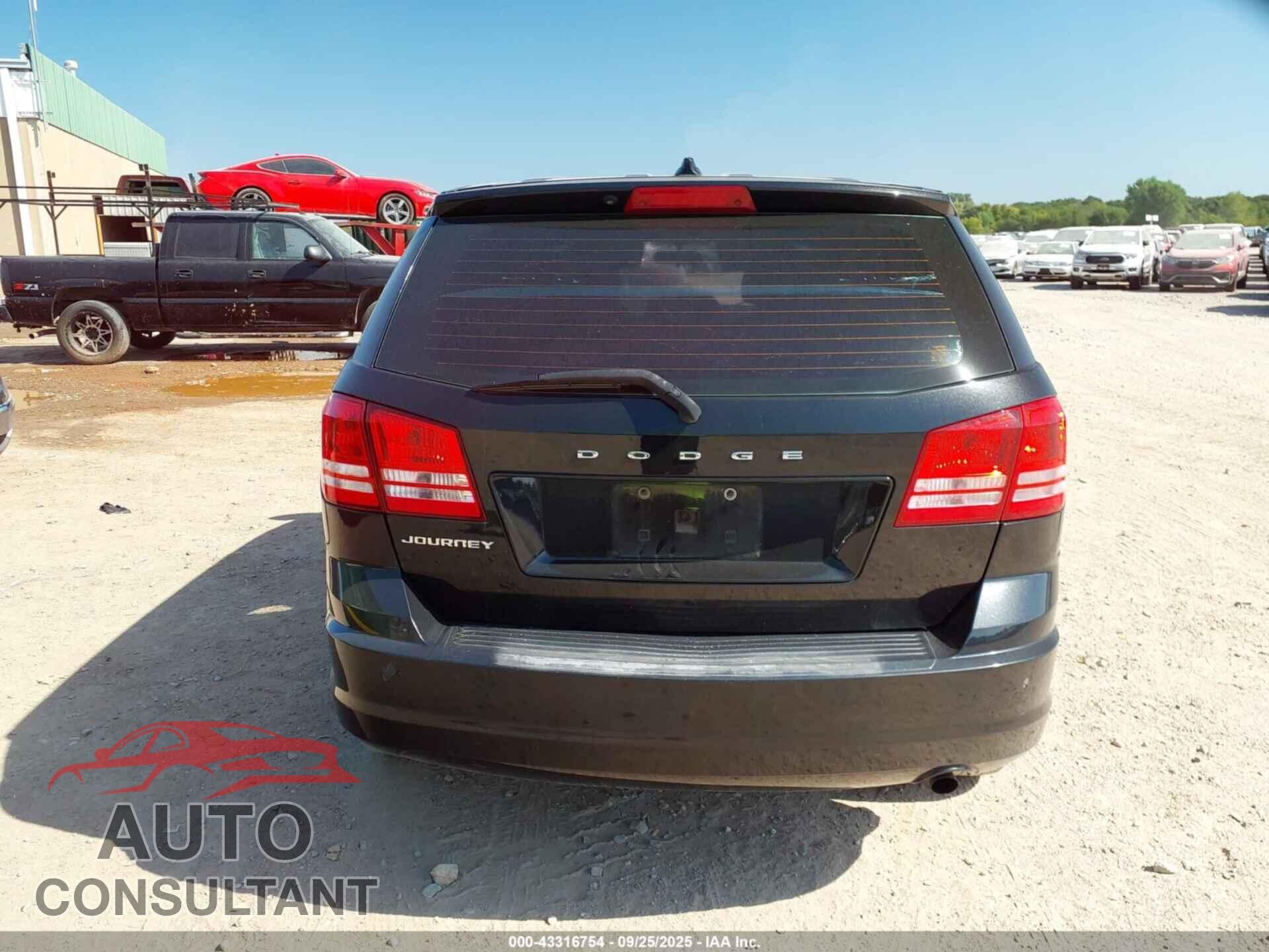 DODGE JOURNEY 2013 - 3C4PDCAB5DT538867