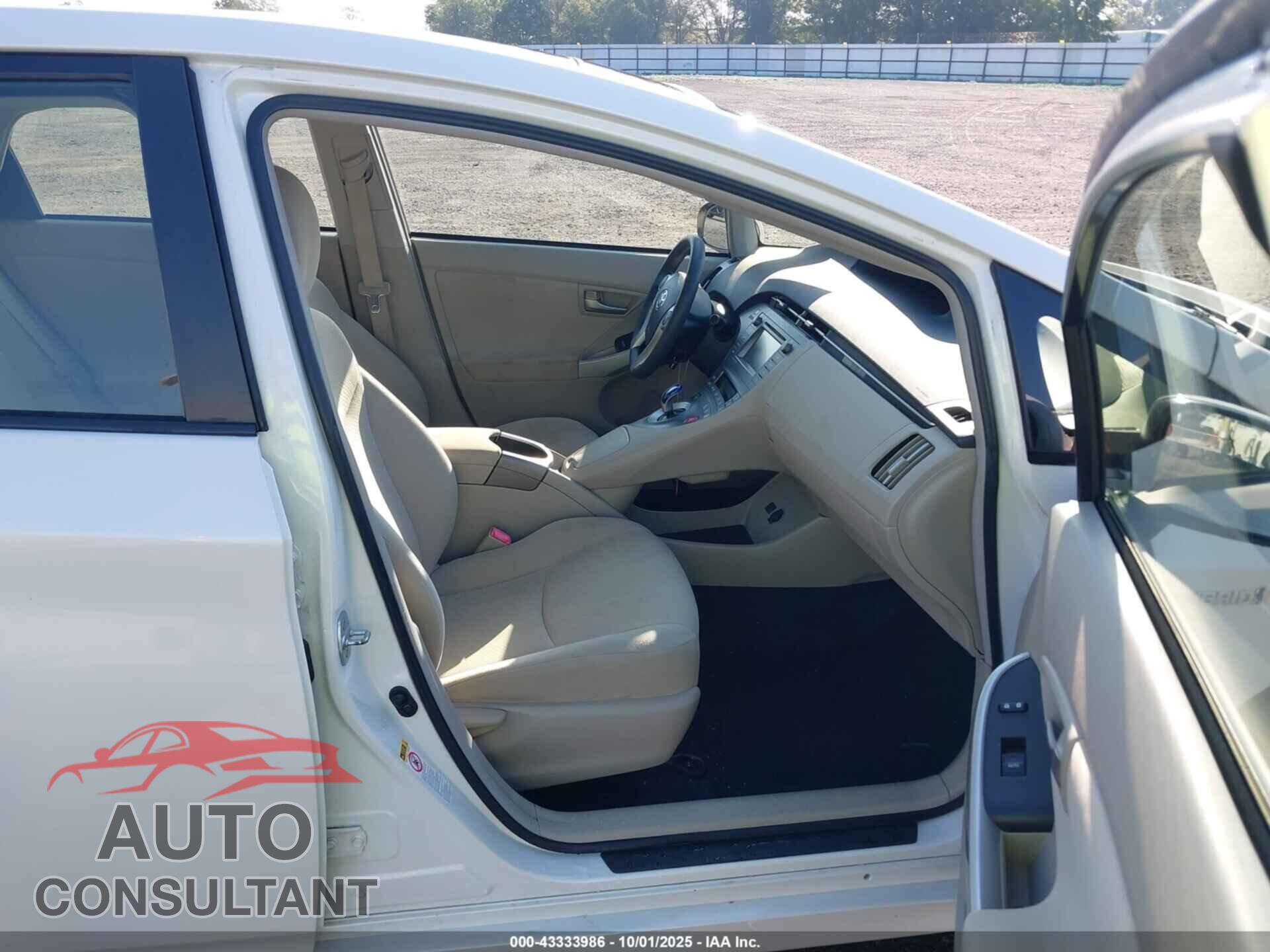 TOYOTA PRIUS 2013 - JTDKN3DU7D5582910