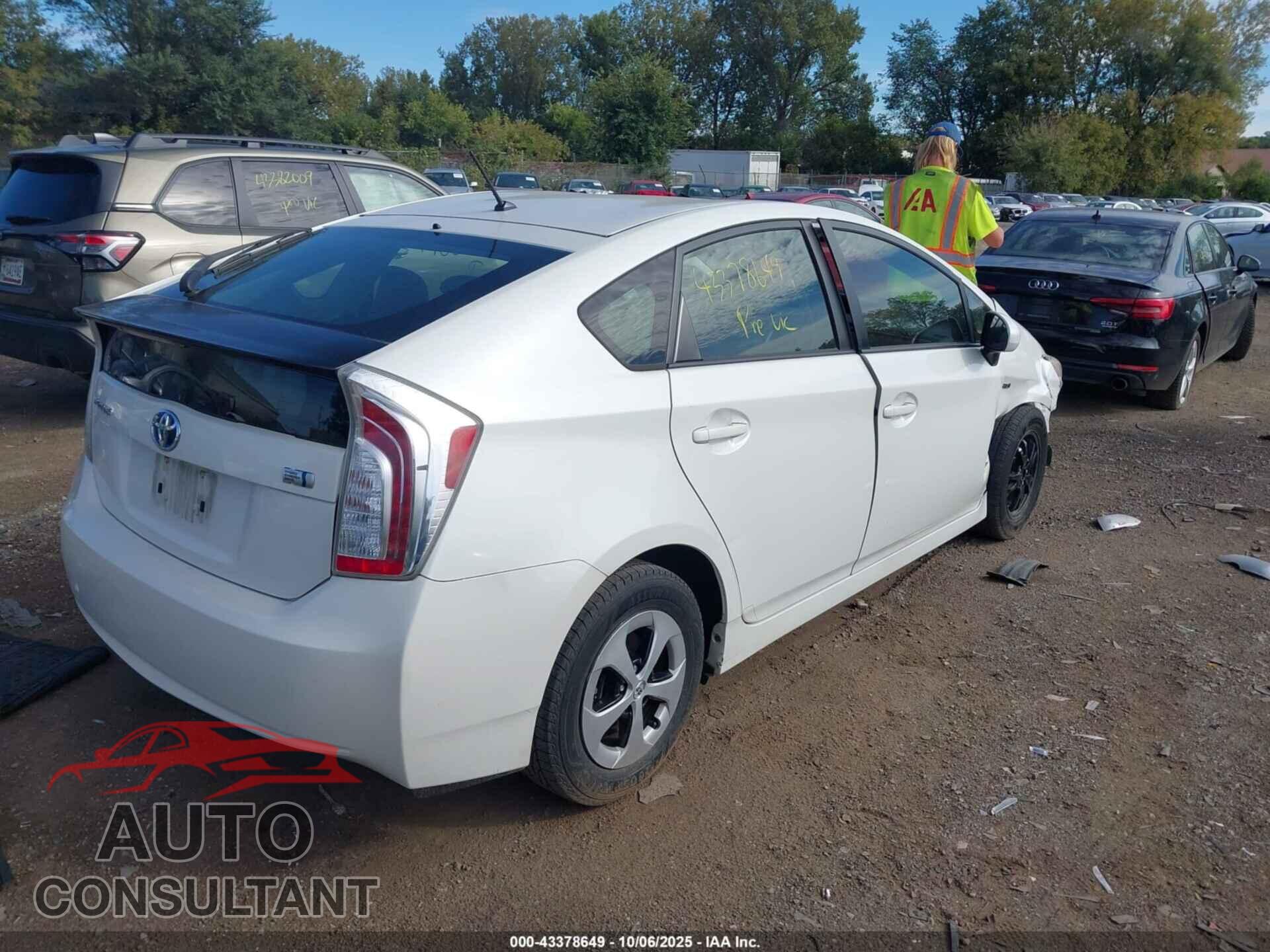 TOYOTA PRIUS 2013 - JTDKN3DU9D5580964