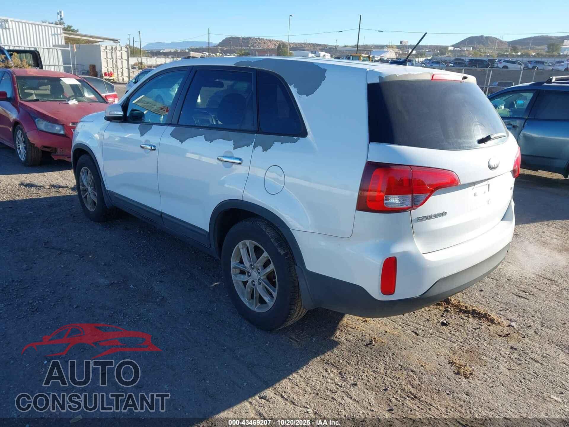 KIA SORENTO 2014 - 5XYKT3A68EG486546
