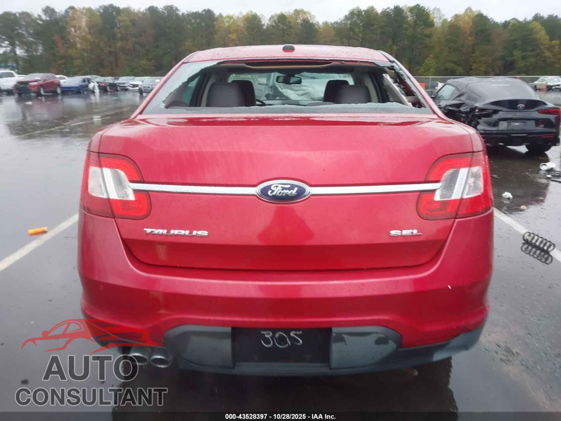 FORD TAURUS 2010 - 1FAHP2EW8AG100305