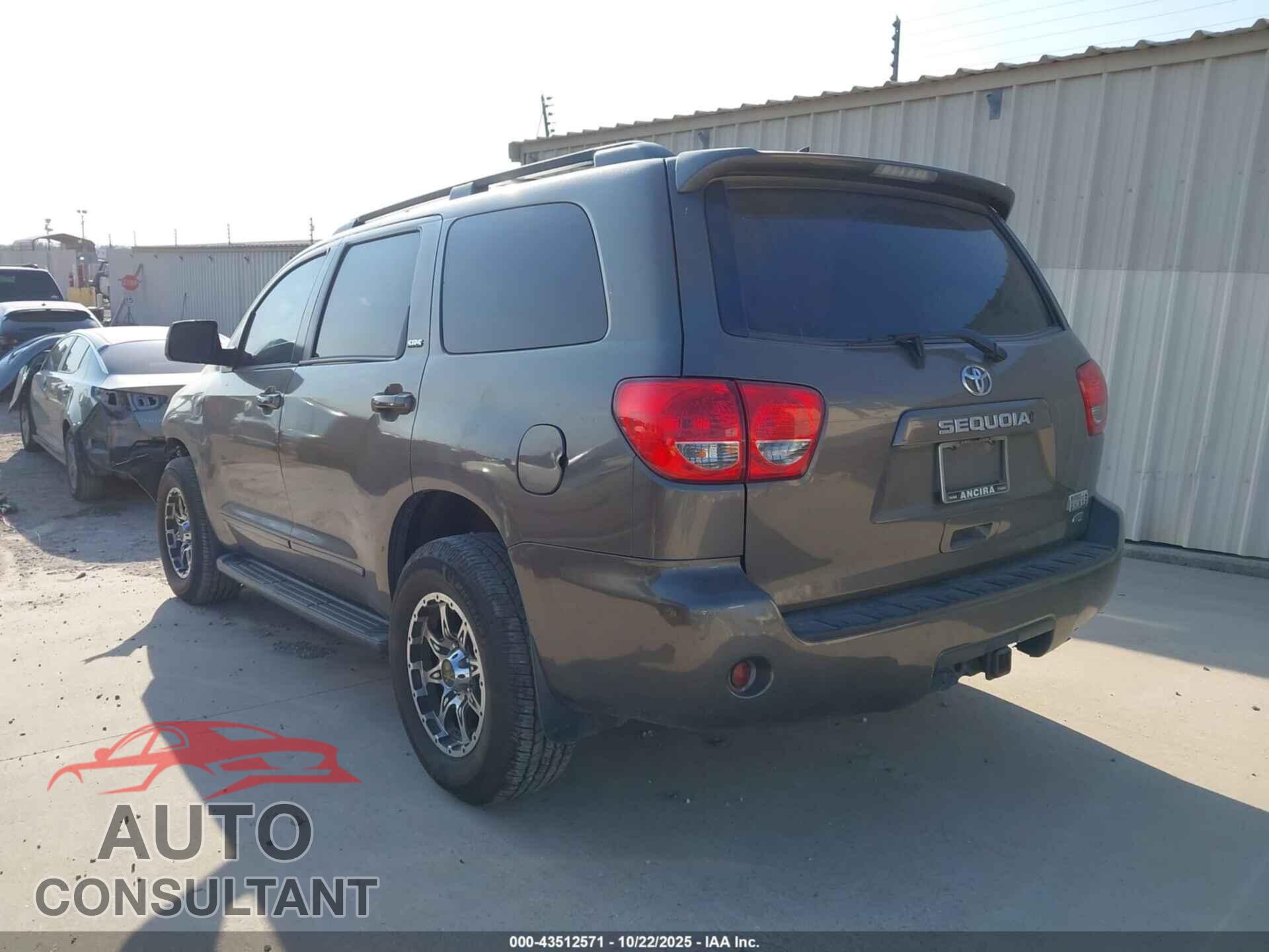 TOYOTA SEQUOIA 2012 - 5TDBW5G15CS065012